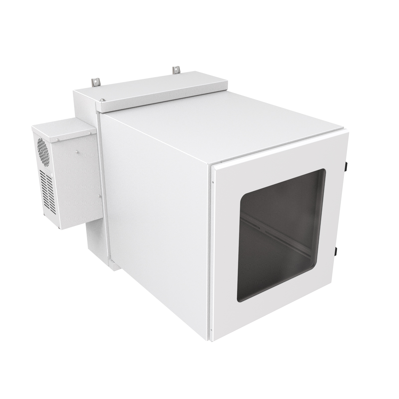 Hammond NWC12U2436SFLG 12U light gray sealed wall-mount cabinet with solid door and Type 12 filters — view 29
