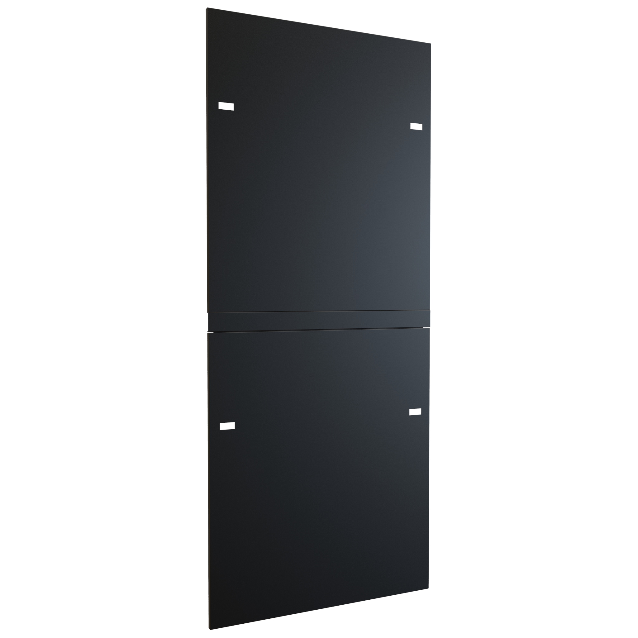 H1SP52U48BK — 52U 48D Solid Side Panel for H1 Cabinet (Black)
