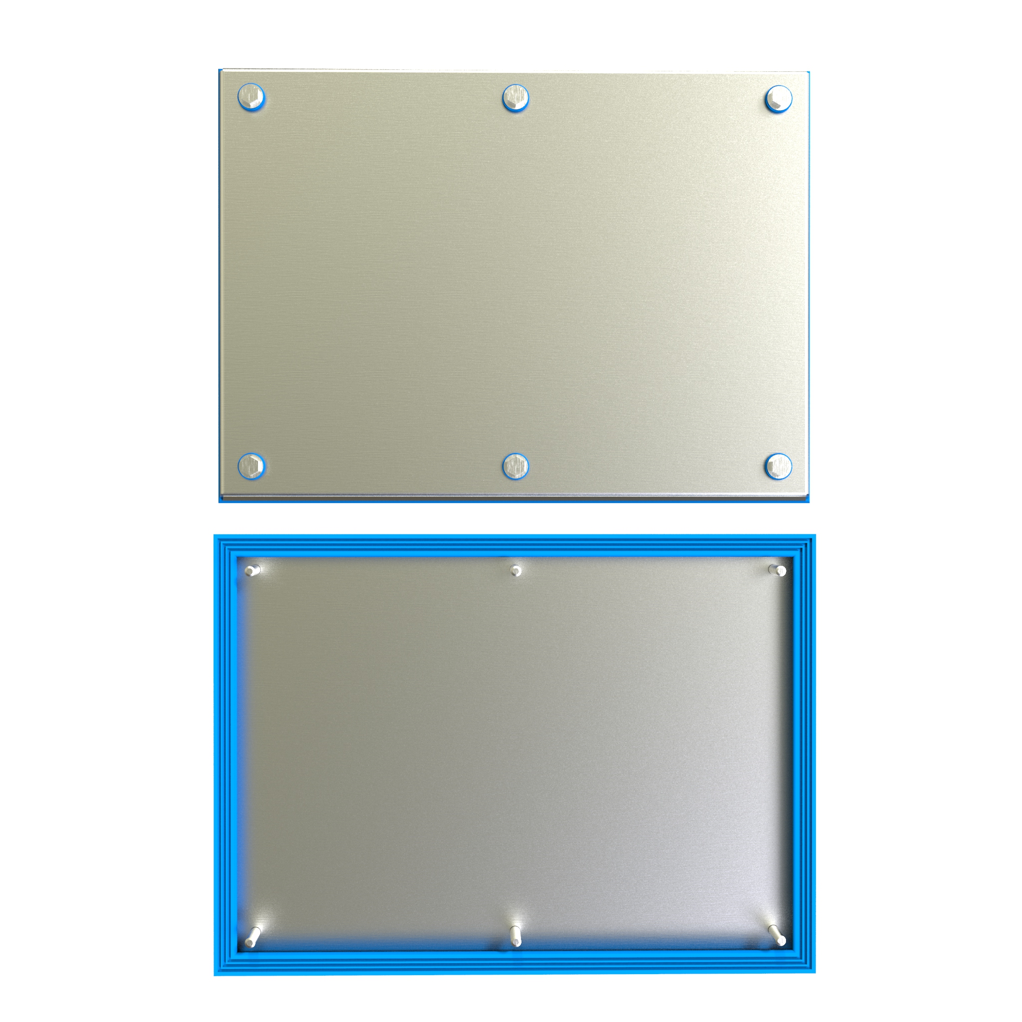HYJ16138SS 16 x 13 x 8 inch hygienic 304 stainless steel Type 4X junction box
