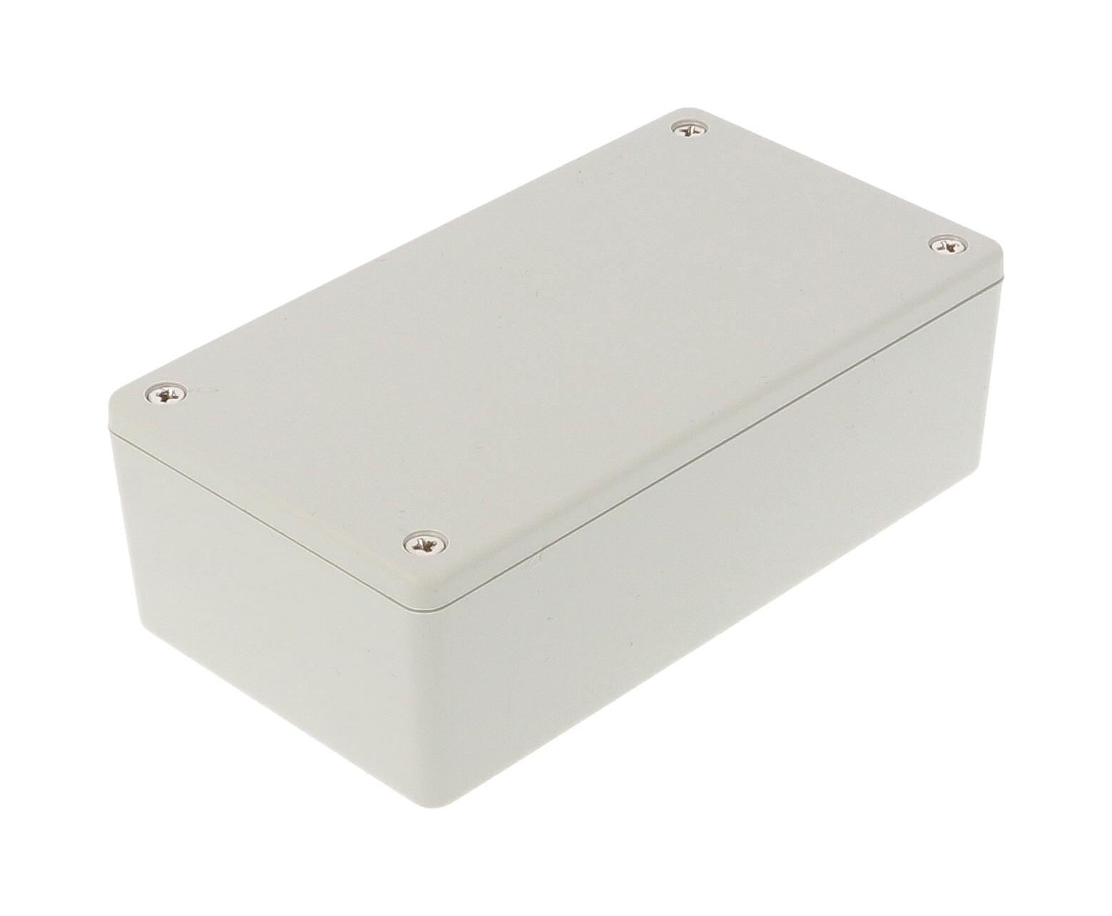 1591XXCGY gray ABS plastic enclosure, 4.76 in x 2.64 in x 1.57 in