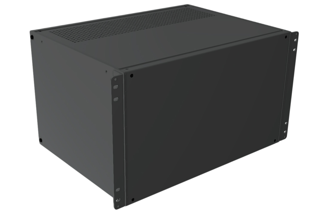 RMCV191013BK1 — rackmount / desktop instrument enclosure, vented 17x13x10.5
