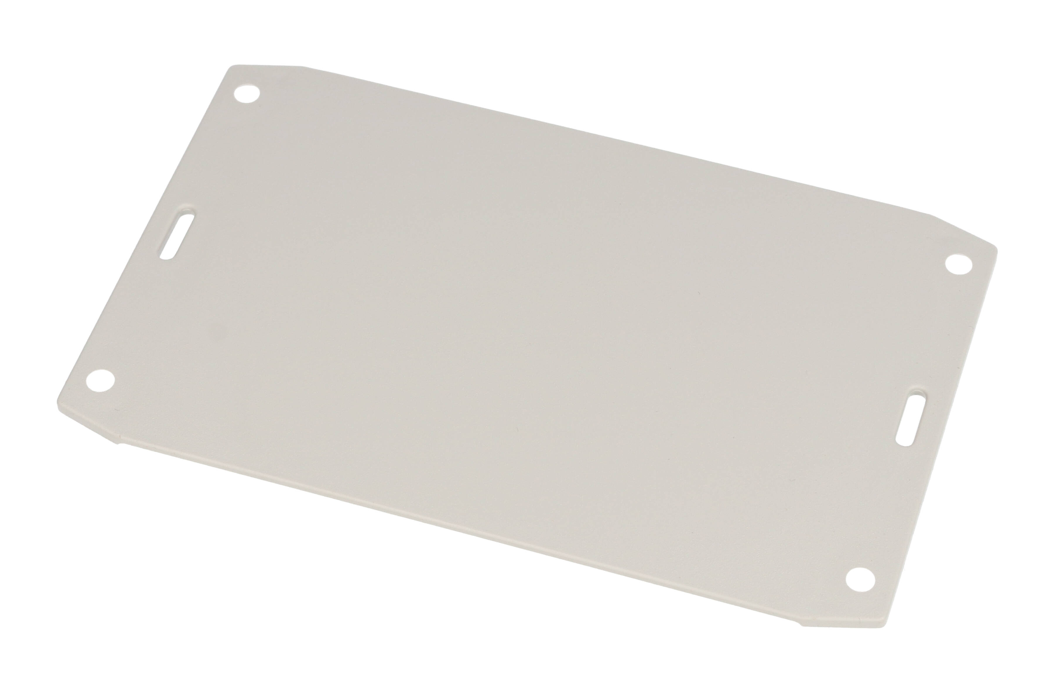 1591FGGY light gray ABS mounting flange for 1591G enclosures