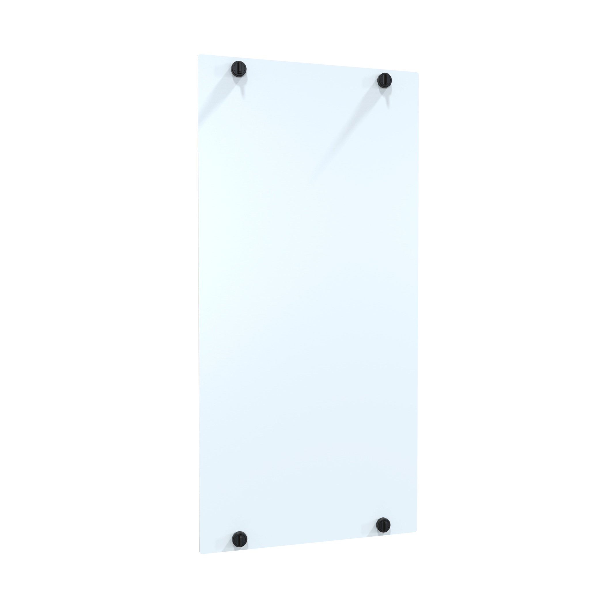 Hammond VFMMD8WH white 8 in wide double-sided vertical cable manager, 44U with hinged finger duct doors