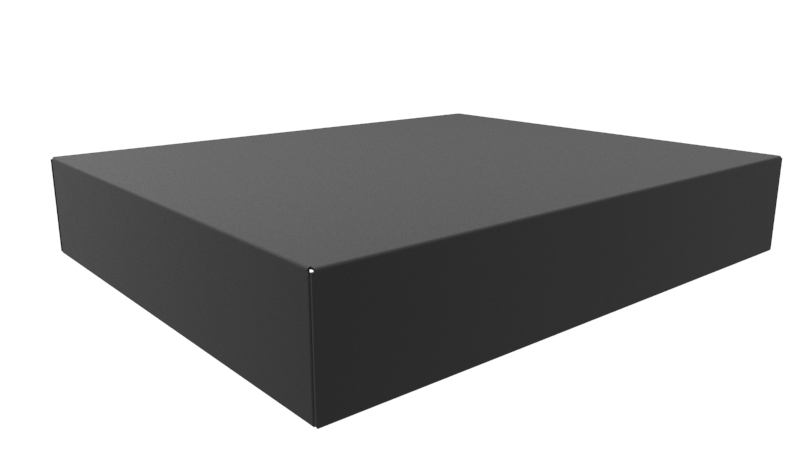 1441-38BK3 — chassis - steel; satin black finish