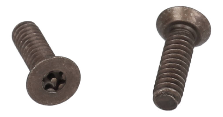 1590MS50TBK — tamper resistant screws for imperial 1590 series, BLACK, 50-pack