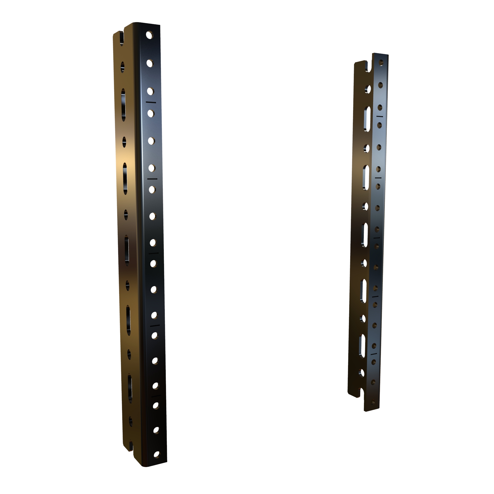 URR6U — 6U 10-32 Universal Rack Rail