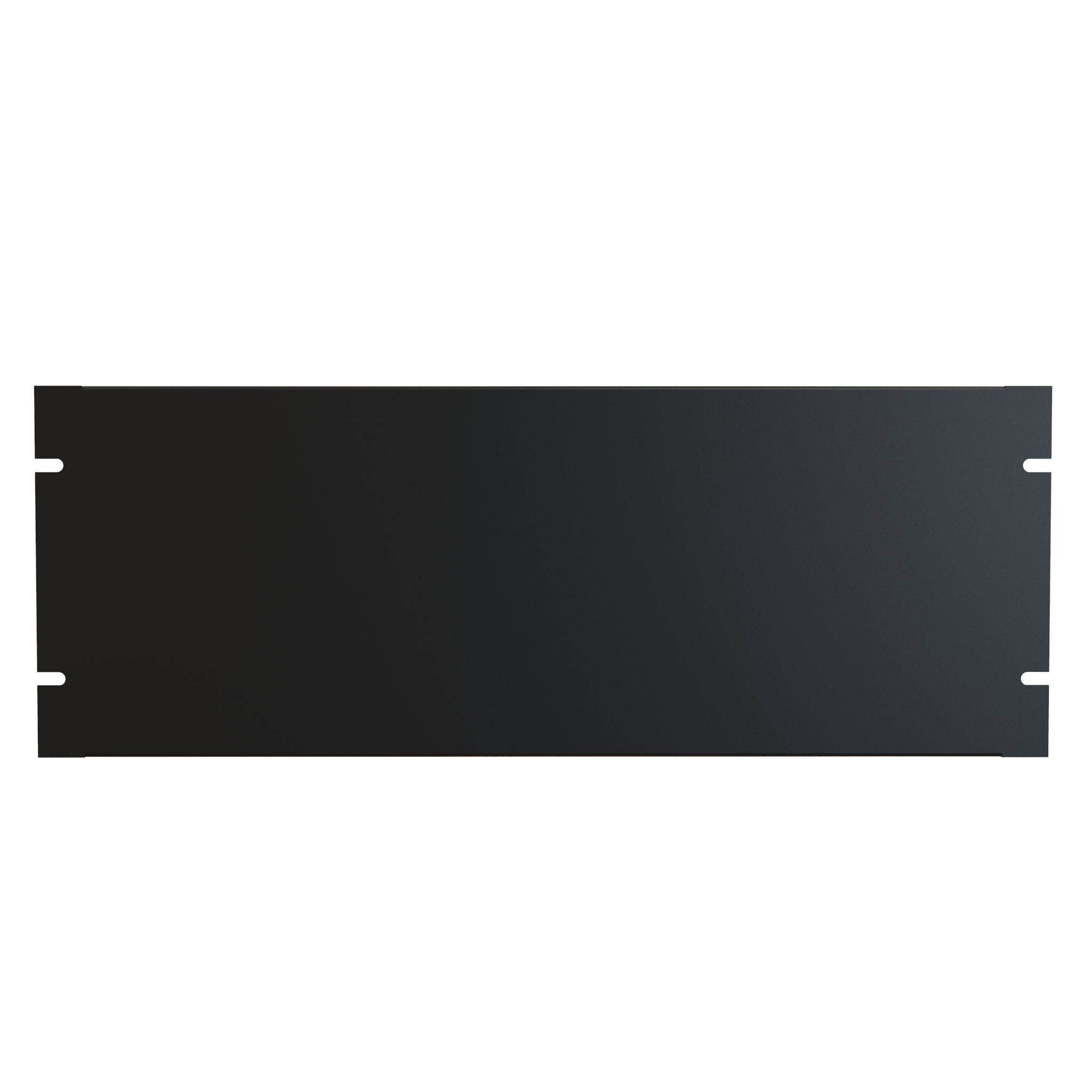 Hammond PBFS19007BK 4U formed 16-gauge steel rack filler panel in matte black for 19 inch racks