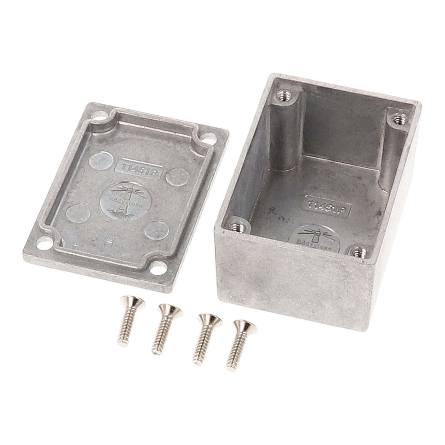 1590H small natural diecast aluminum enclosure, 53 x 38 x 31 mm