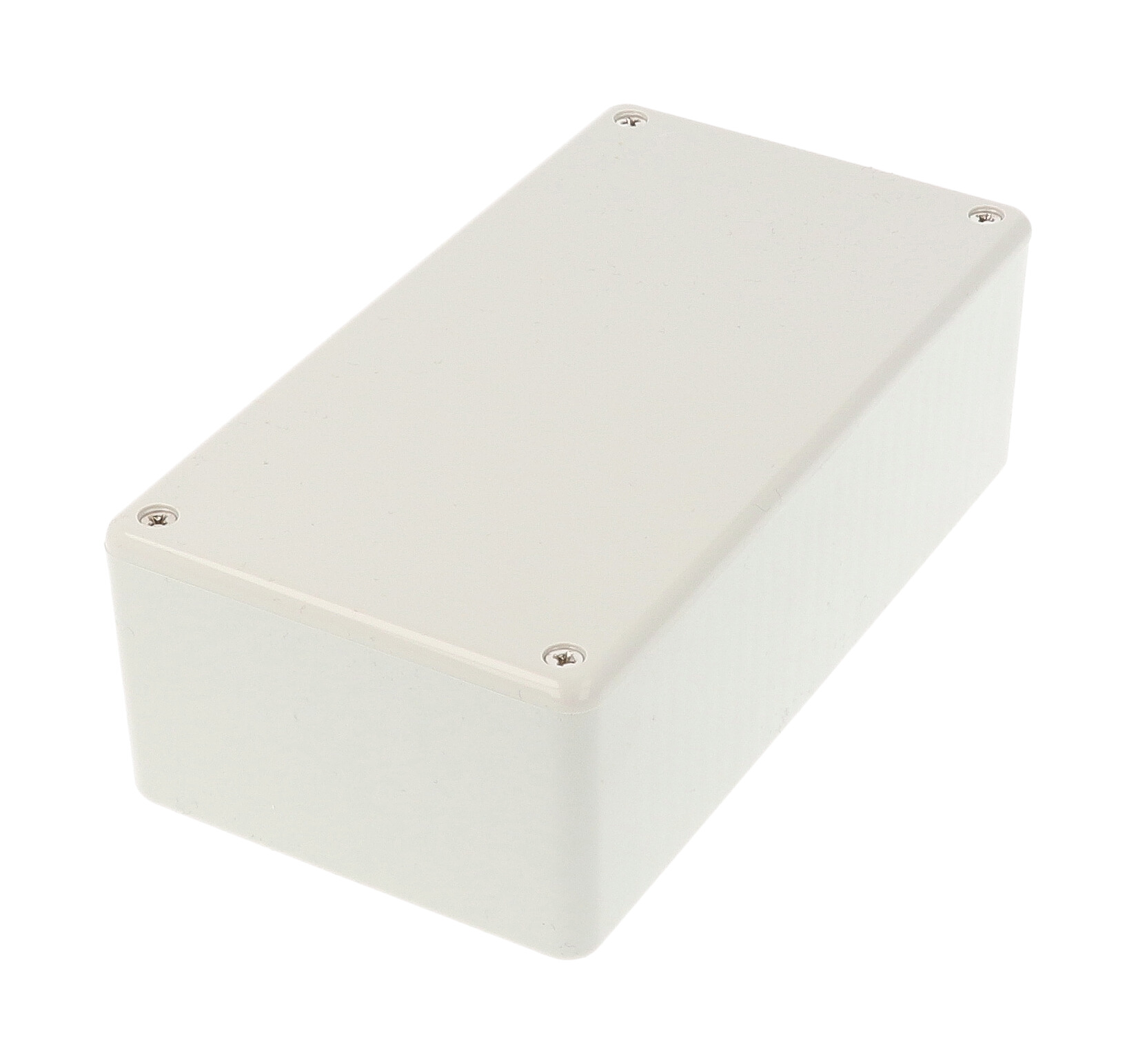 1591DGY light gray flame retardant ABS project box, 150 x 80 x 50 mm