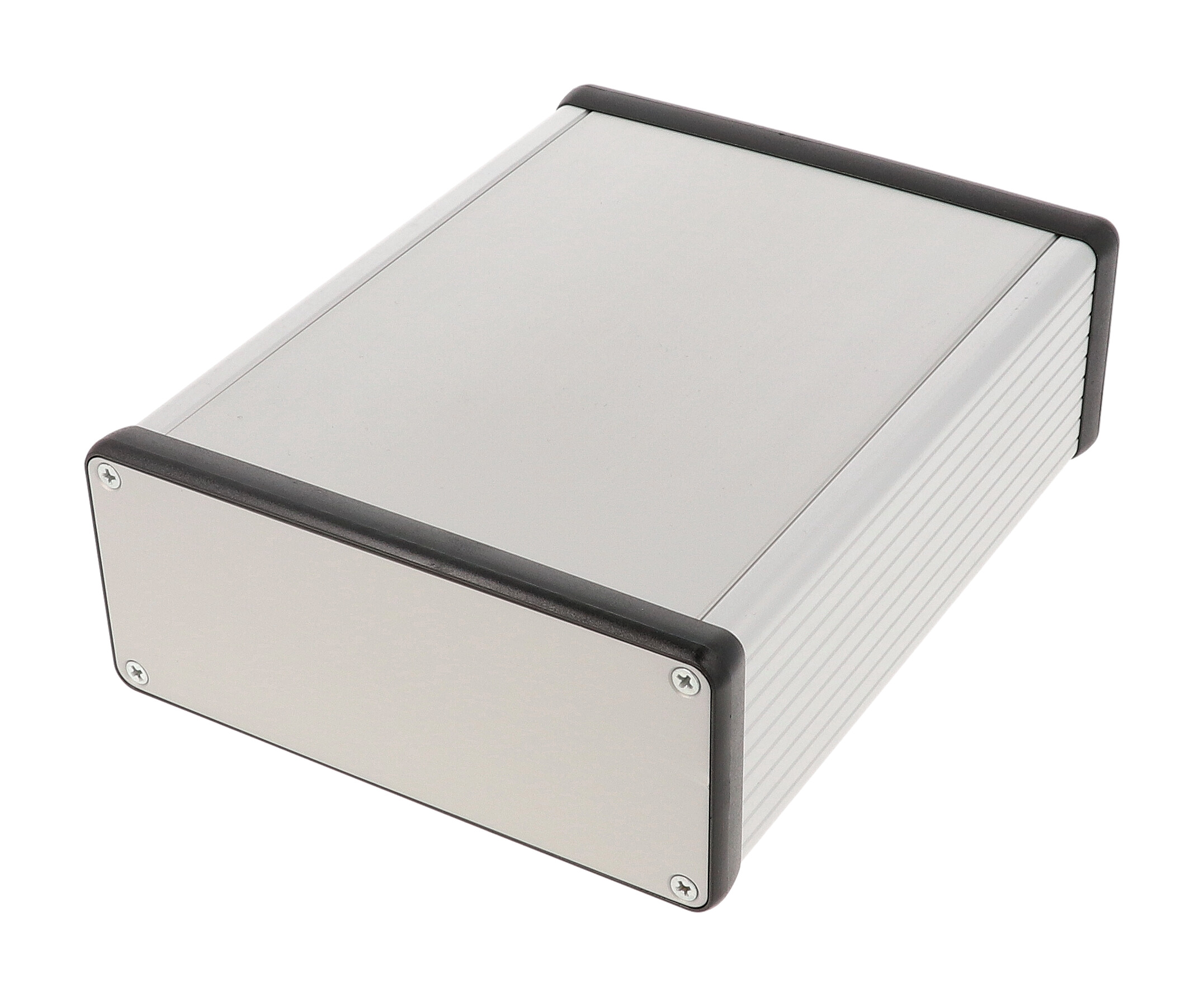 1455Q1601 — extruded aluminum enclosure w/ metal end panels