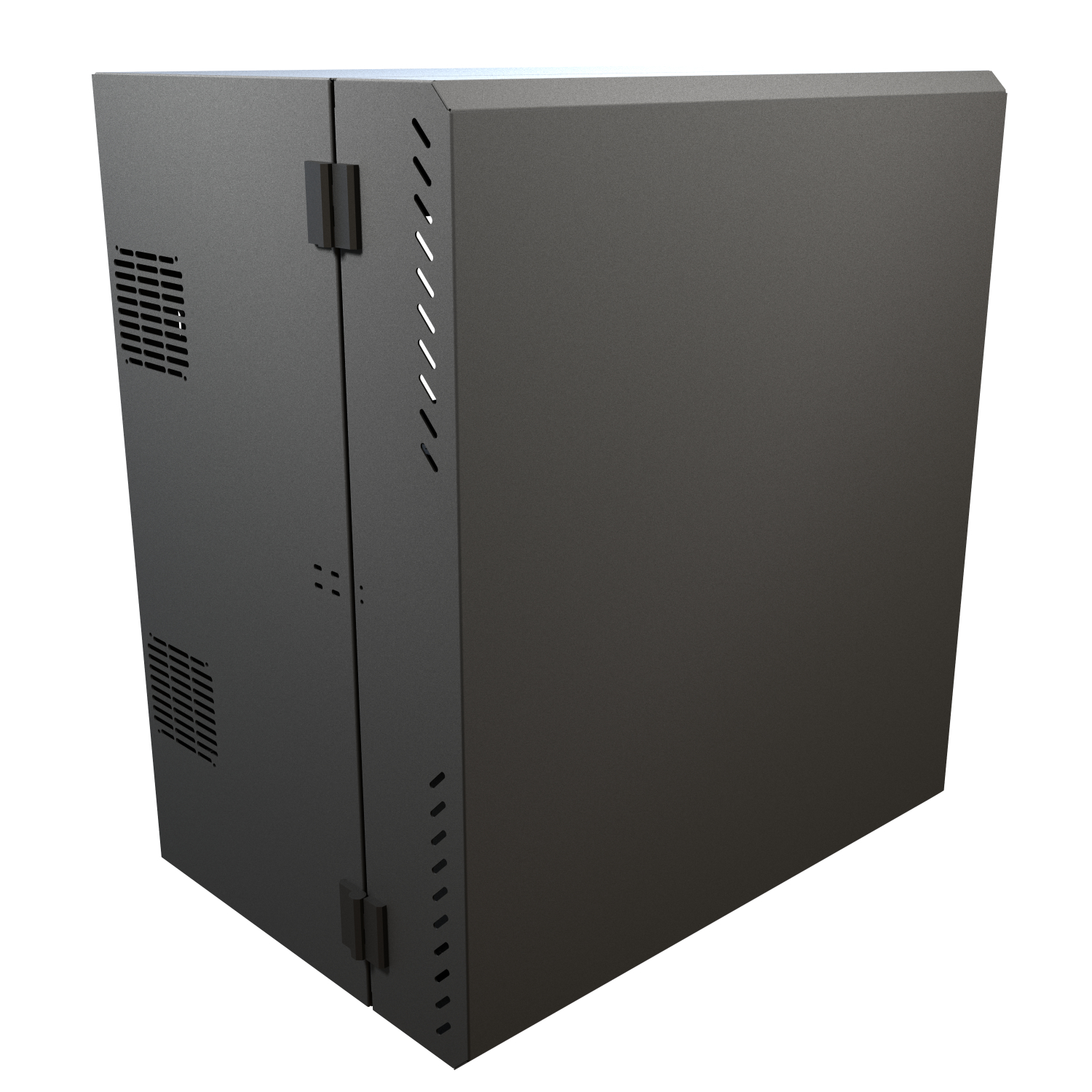 8U 200 lb Low-Profile Wall Mount Cabinet