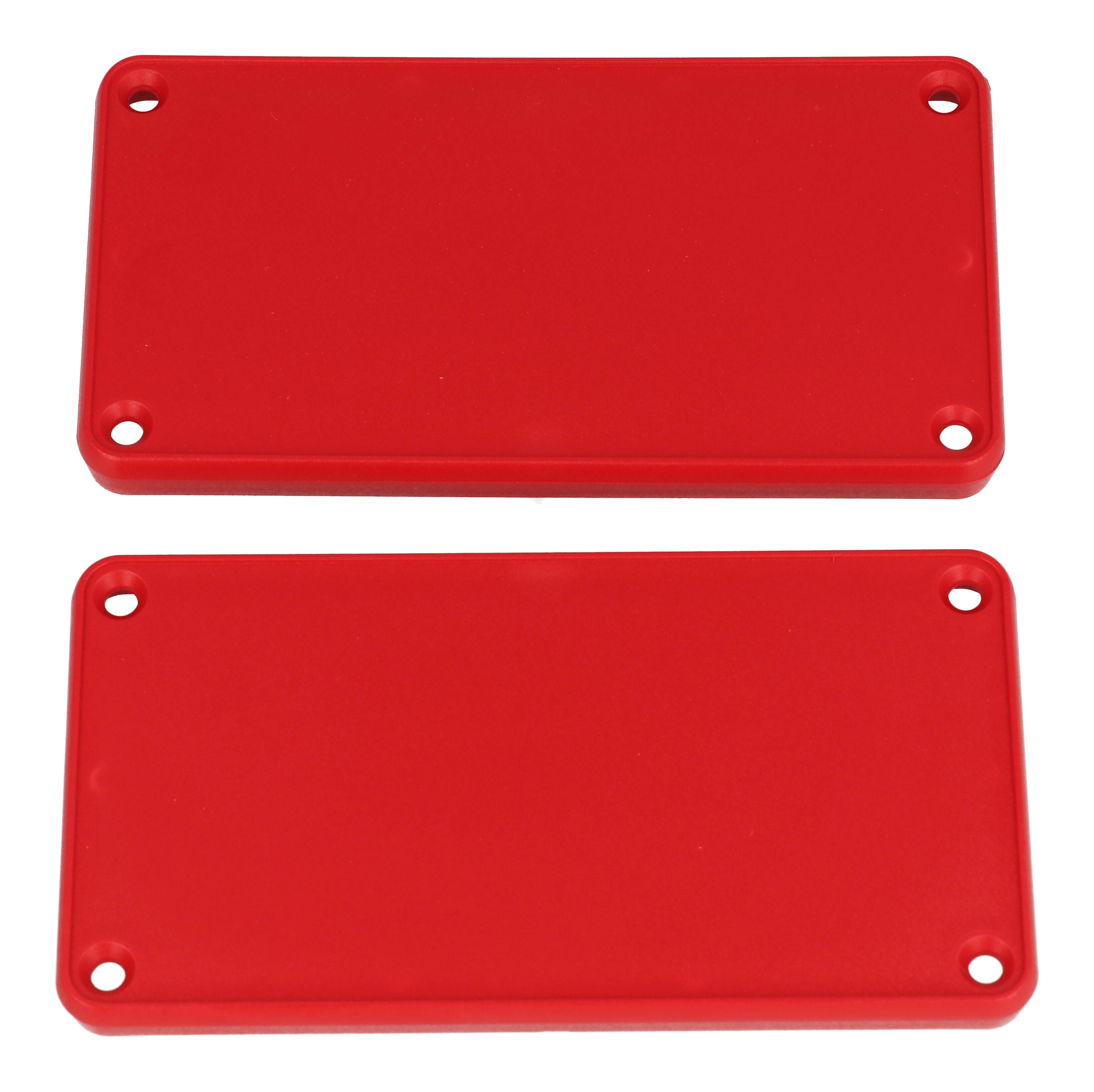 1455NPLRED — red plastic solid bezel for 1455N enclosures- 2/pack