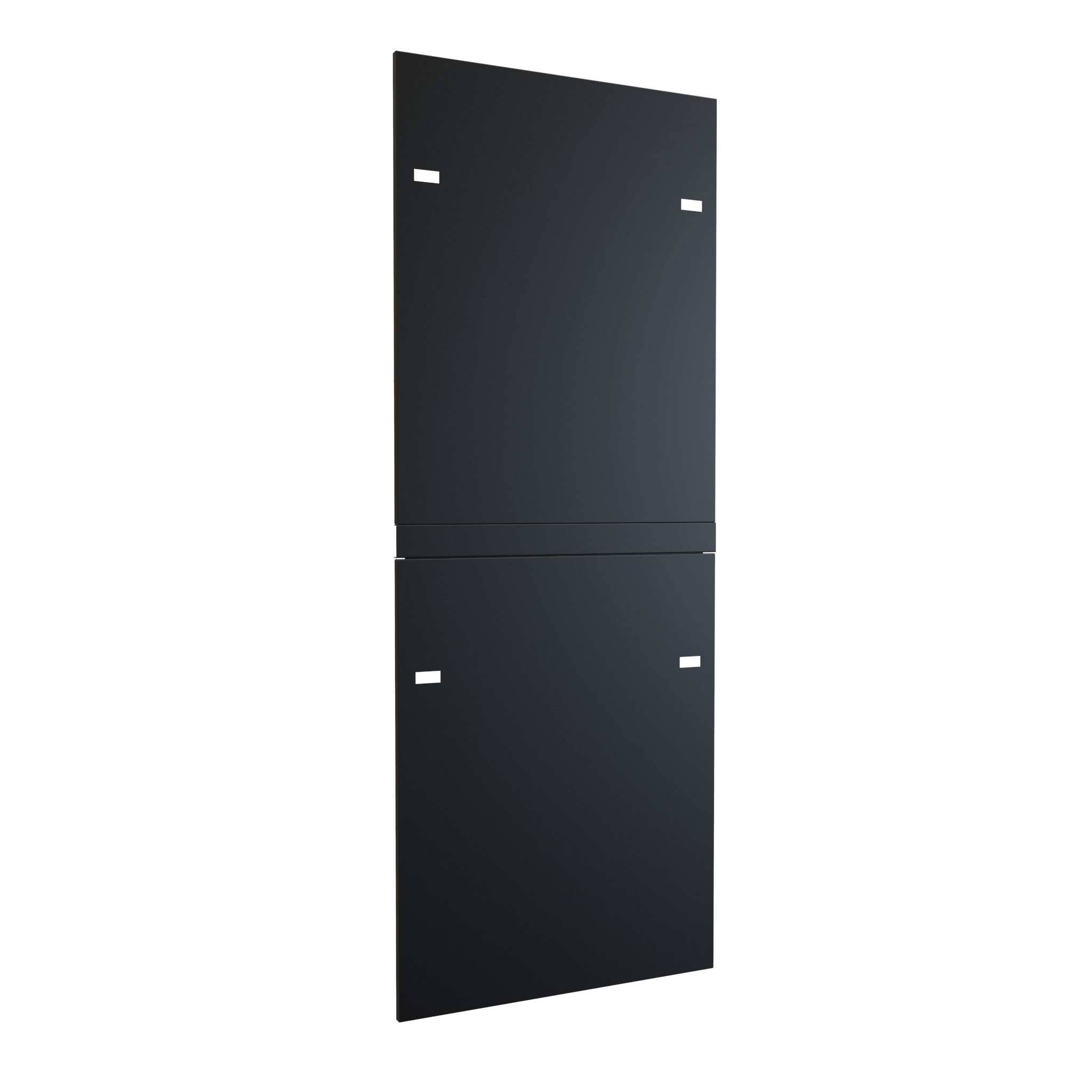H1SP48U42BK — 48U 42D Solid Side Panel for H1 Cabinet (Black)
