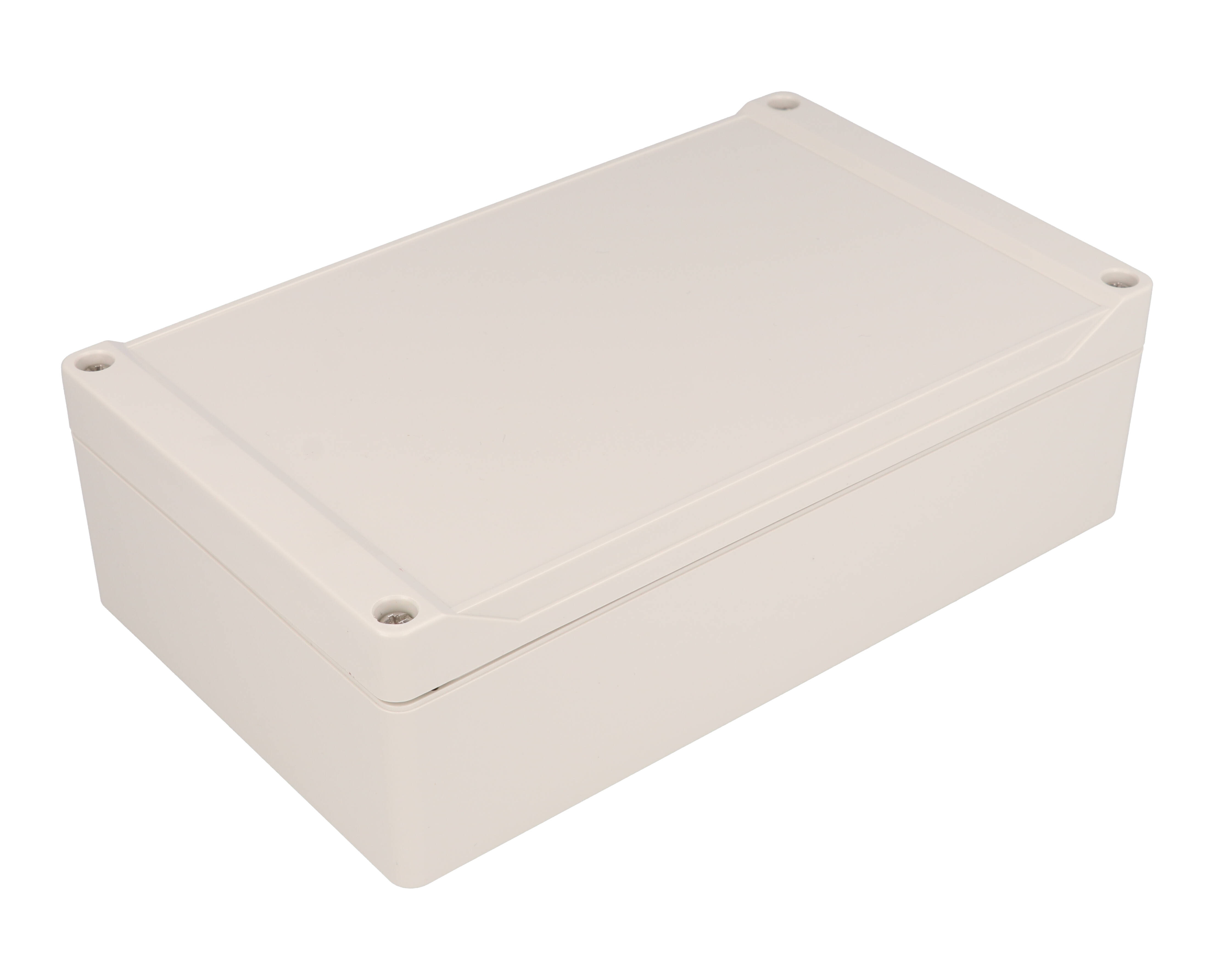 1555UAGY — RAL7035 grey ABS plastic watertight enclosure