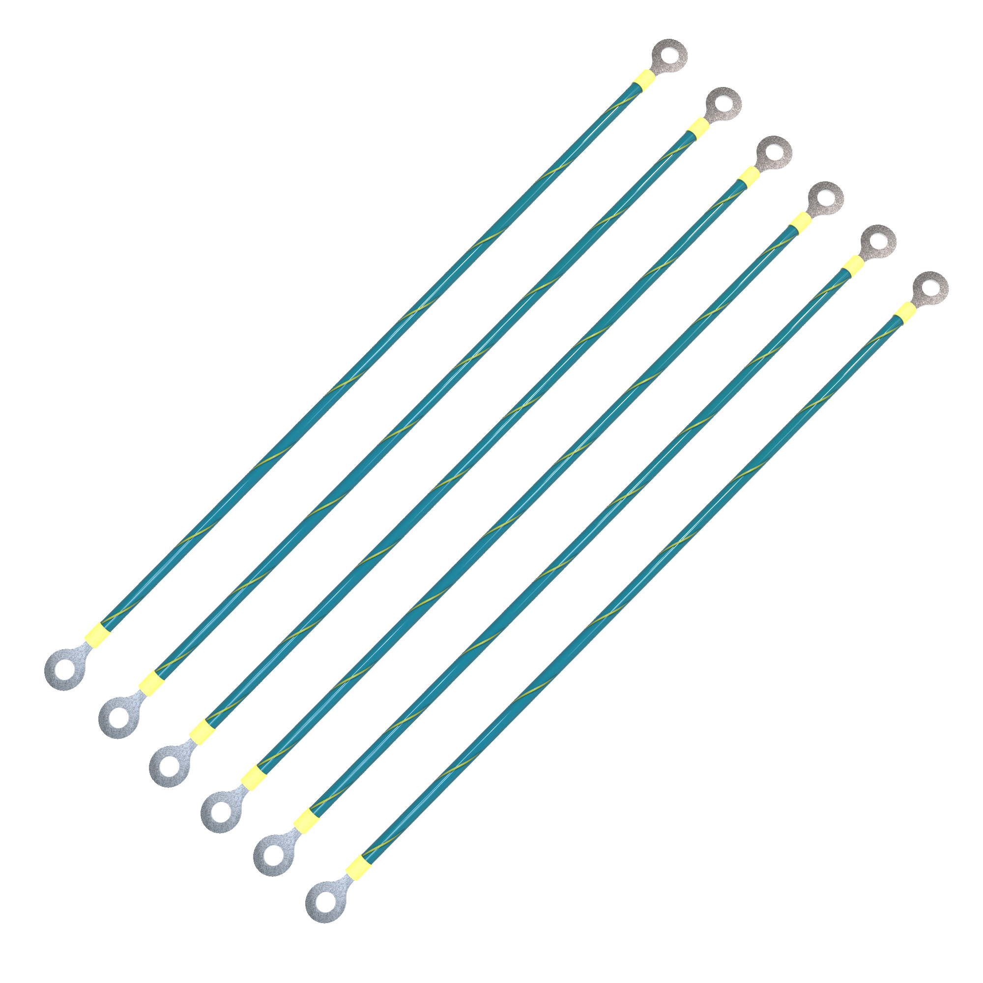 GRDKIT01 ground wire kit with two 12 in green and yellow 10 AWG bonding jumpers