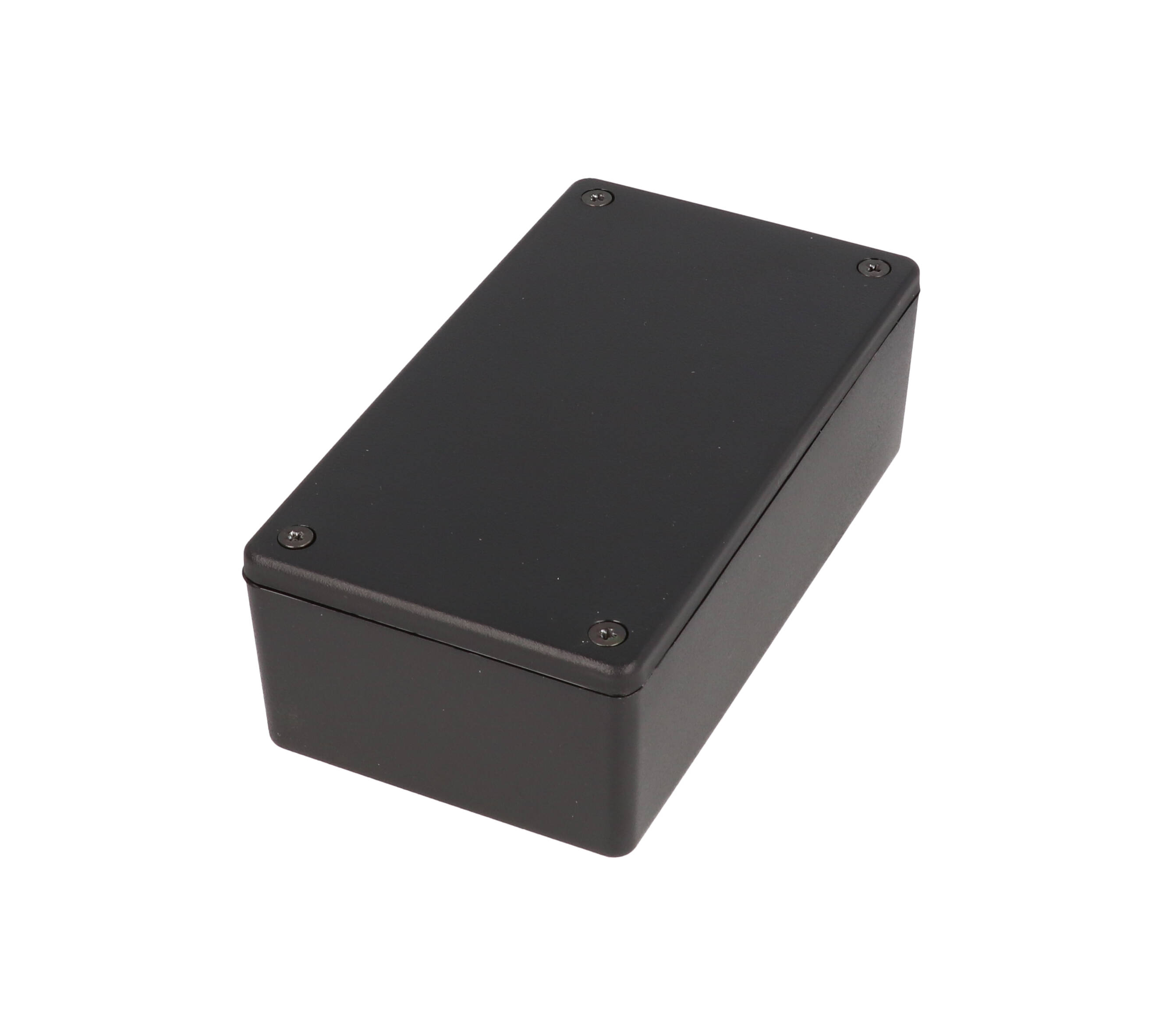 1591XXCSBK black ABS plastic enclosure, 4.76 in x 2.64 in x 1.57 in