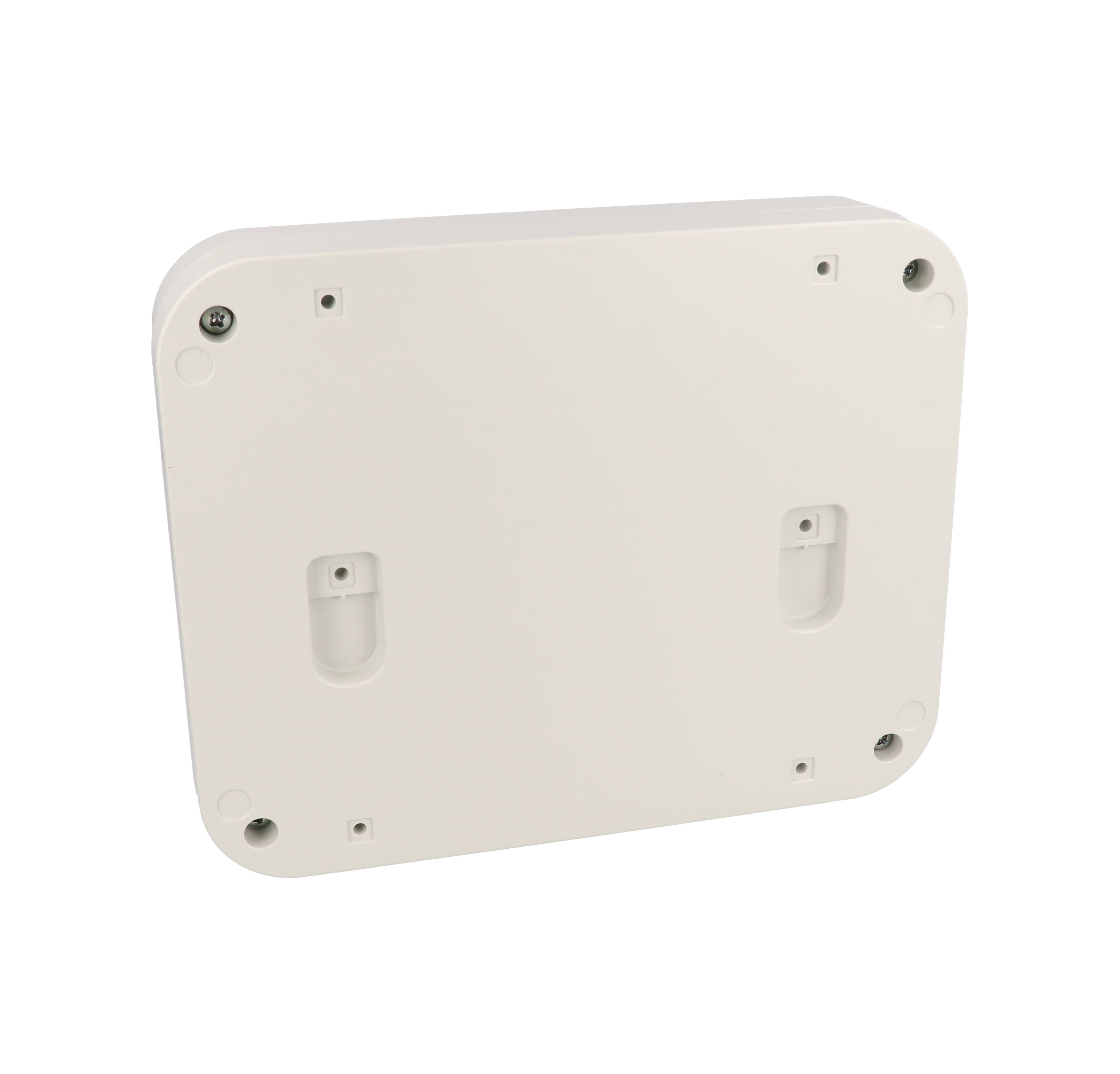 1556GGY light gray 200 x 160 x 45 mm ABS desktop and wall-mount enclosure with rounded corners