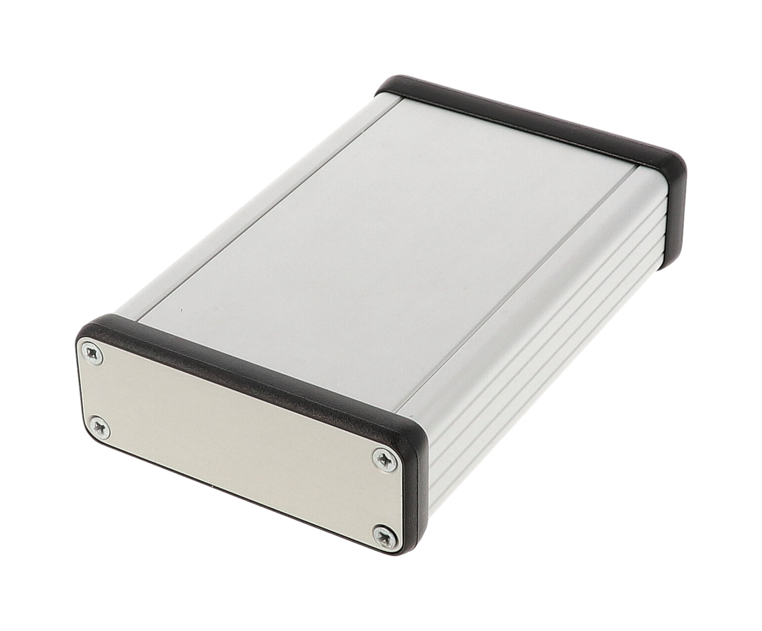 1455J1201 — extruded aluminum enclosure w/ metal end panels