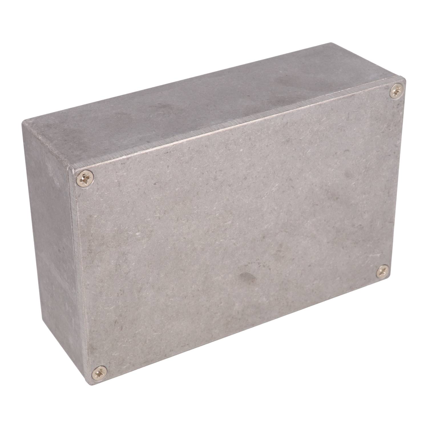10758PSLA Eddystone natural finish 145 x 95 mm diecast aluminium enclosure — view 2