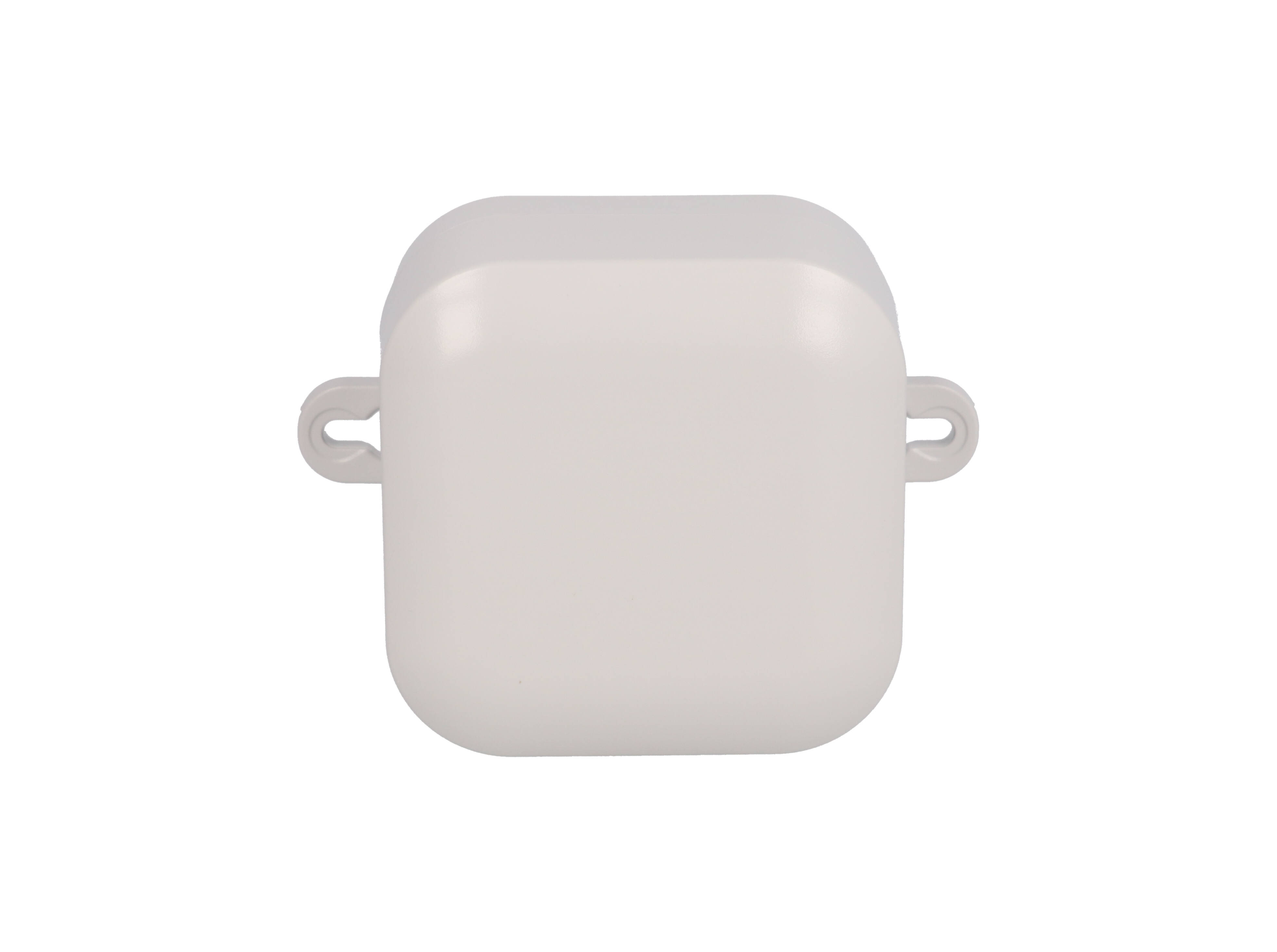 1557B2GY light gray RAL7035 polycarbonate watertight enclosure, 80 x 80 x 45 mm
