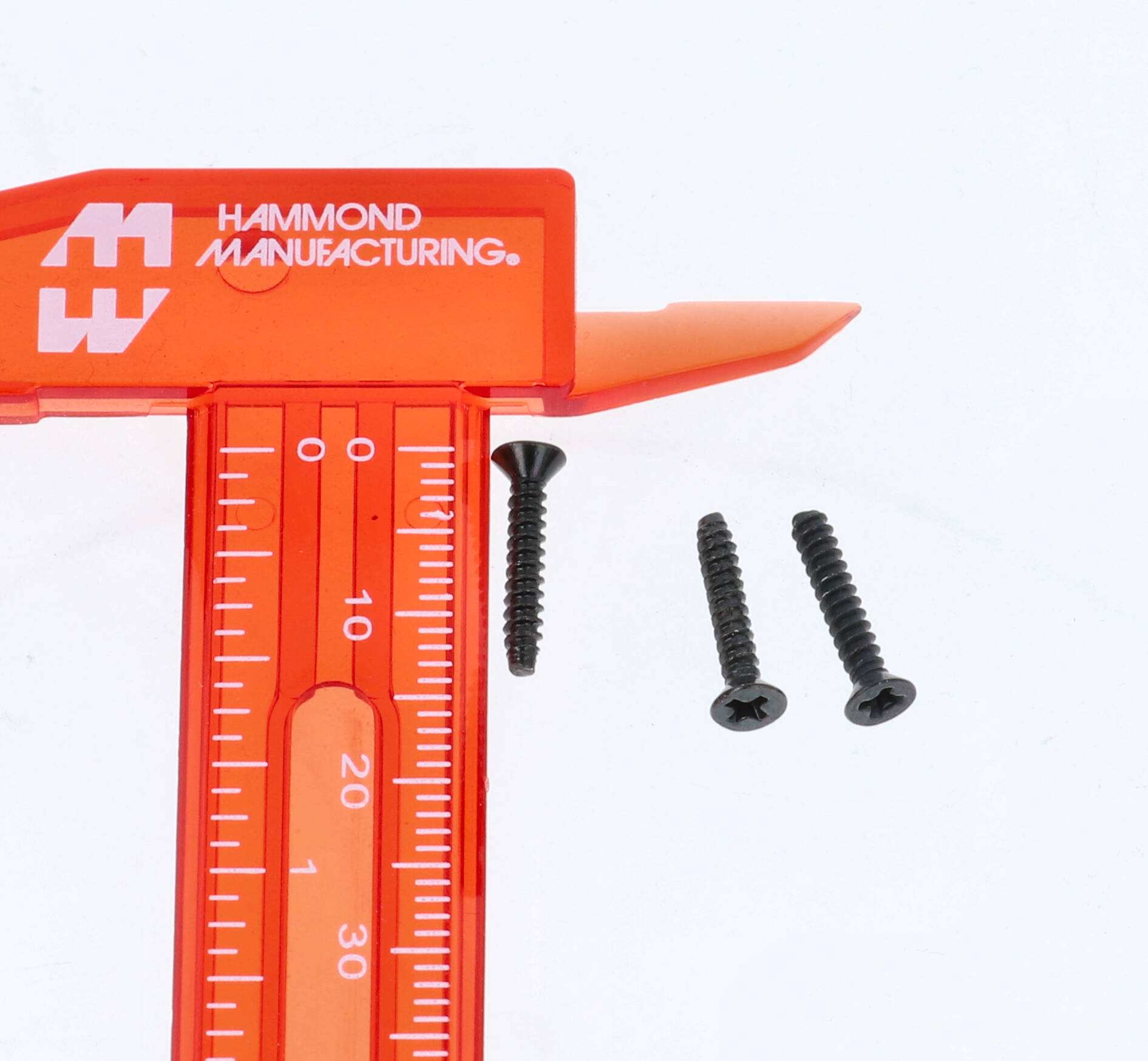 SC550BK-50 pack of 50 black #2 x 1/2 inch self-tapping screws