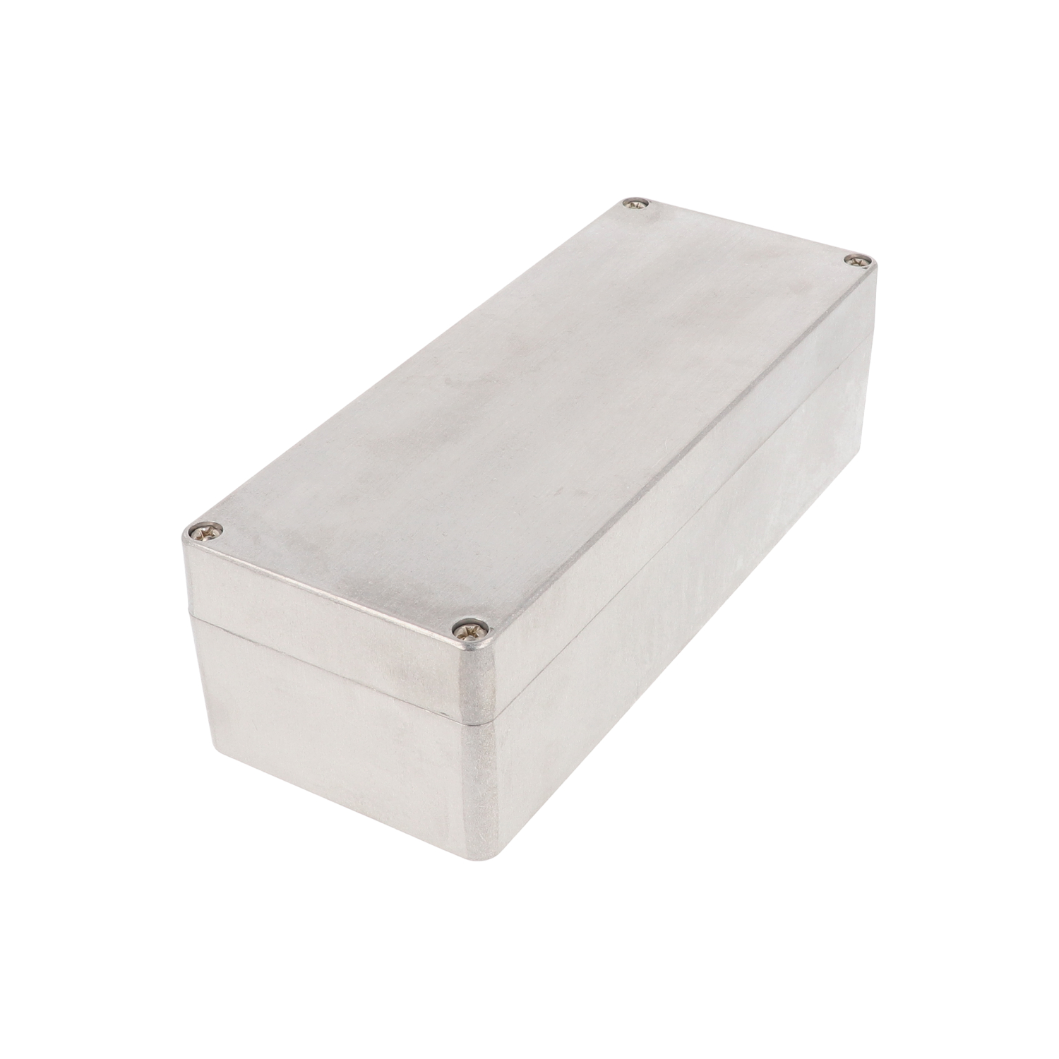 1590Z137 natural unpainted diecast aluminum enclosure, 200 x 80 x 60 mm