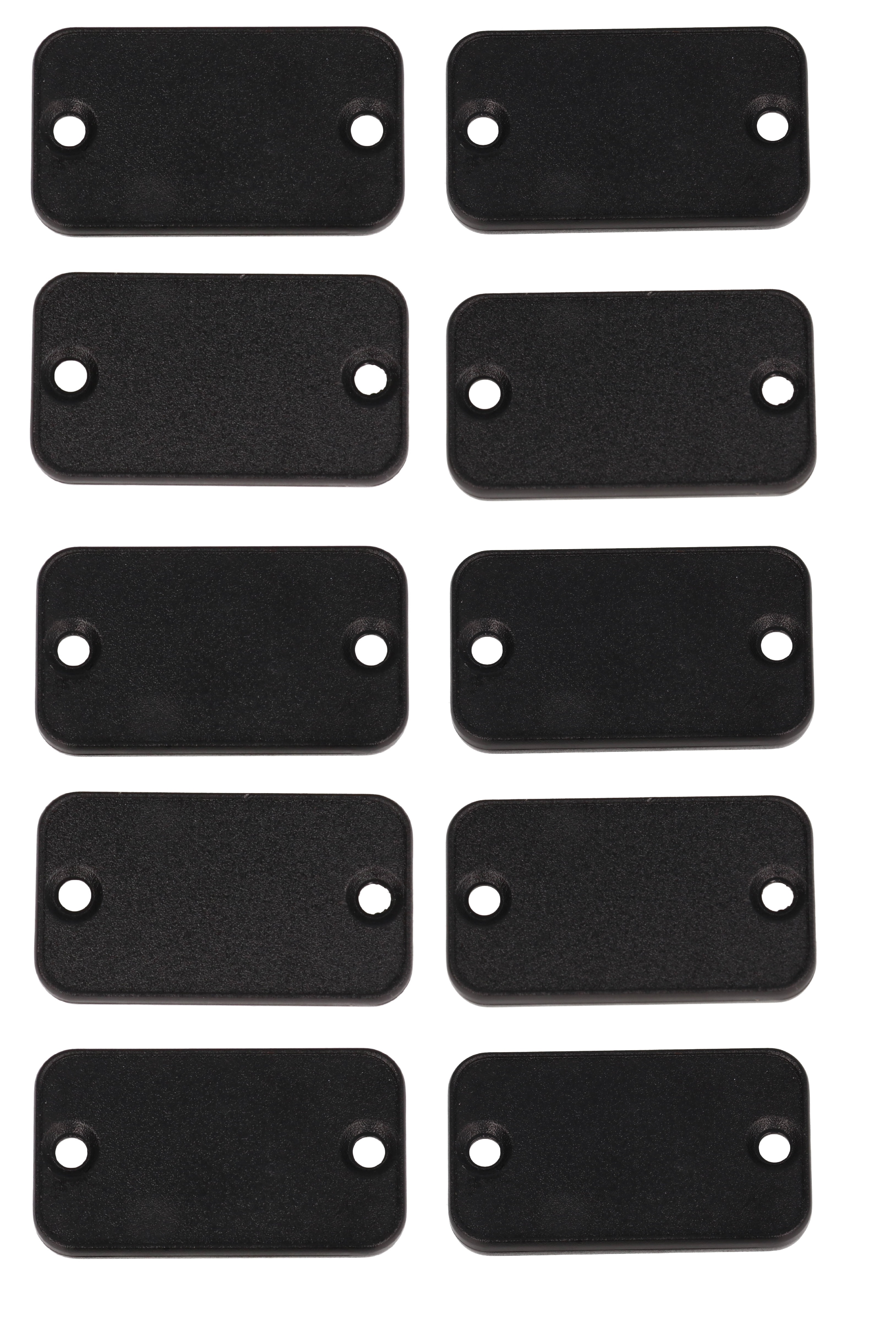 1455DPLBK-10 — black plastic bezels for 1455D enclosures- 10/pack