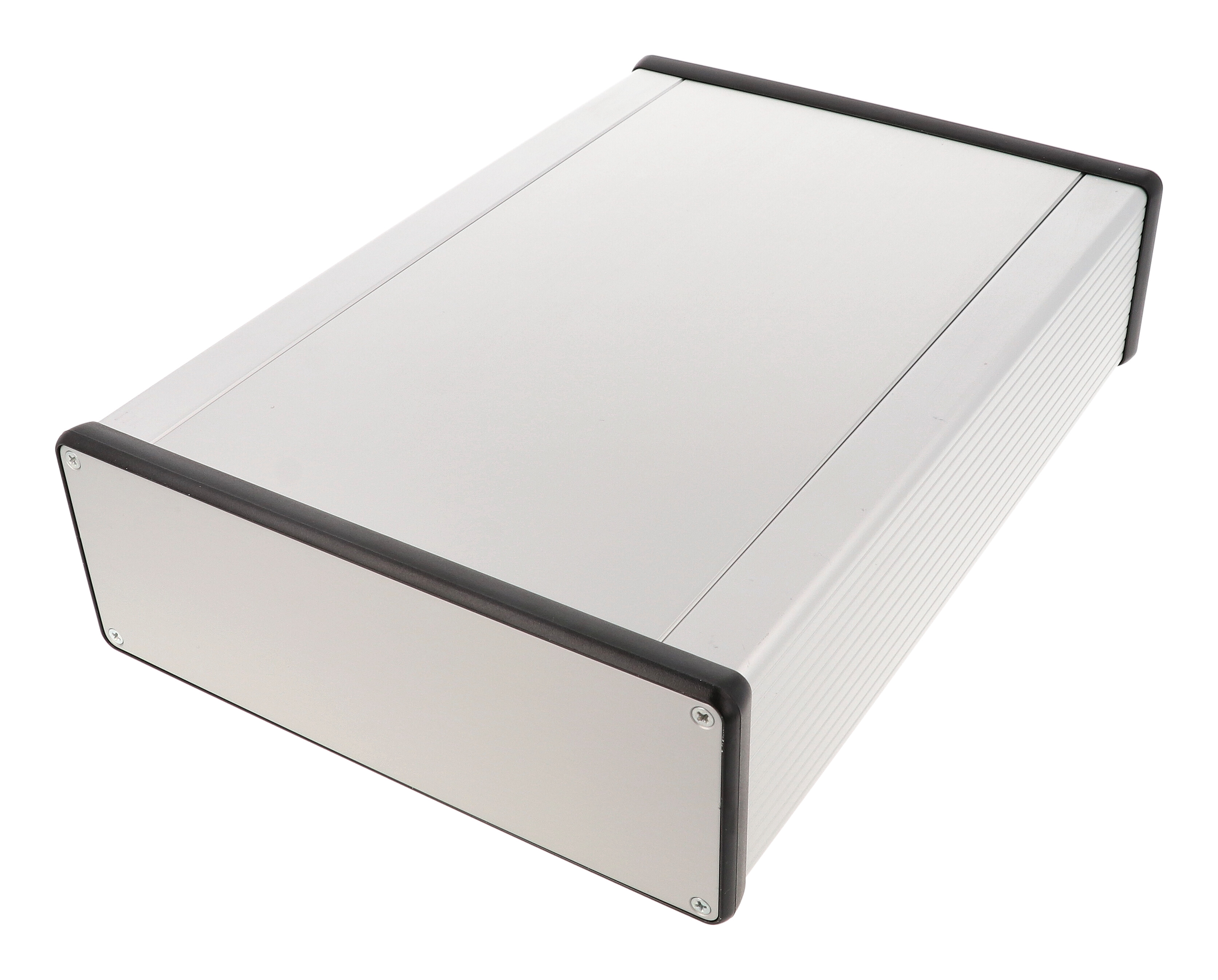 1455U2801 — extruded aluminum enclosure w/ metal end panels
