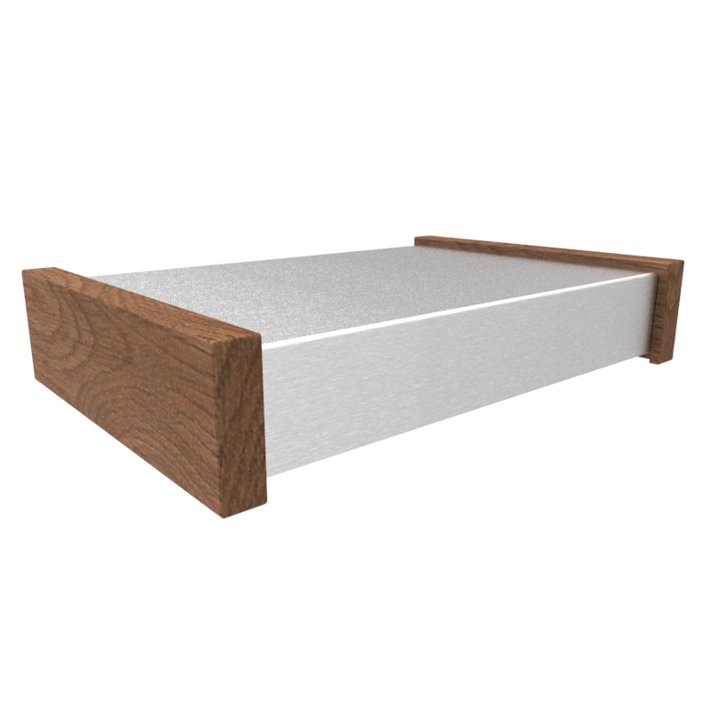 1444-22CWW — chassis - aluminum with wood sides
