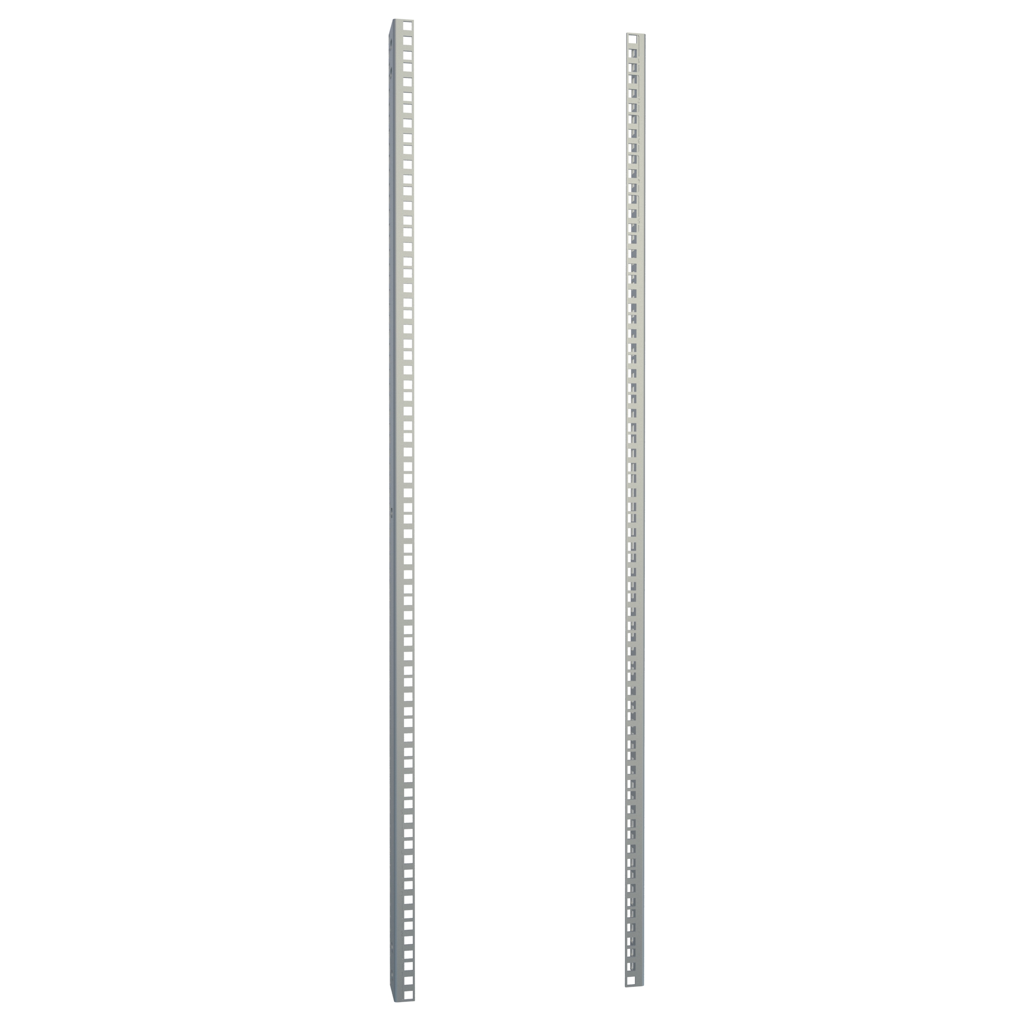 CPR42SZPL — 24U Pair of Square Hole Mounting Rails