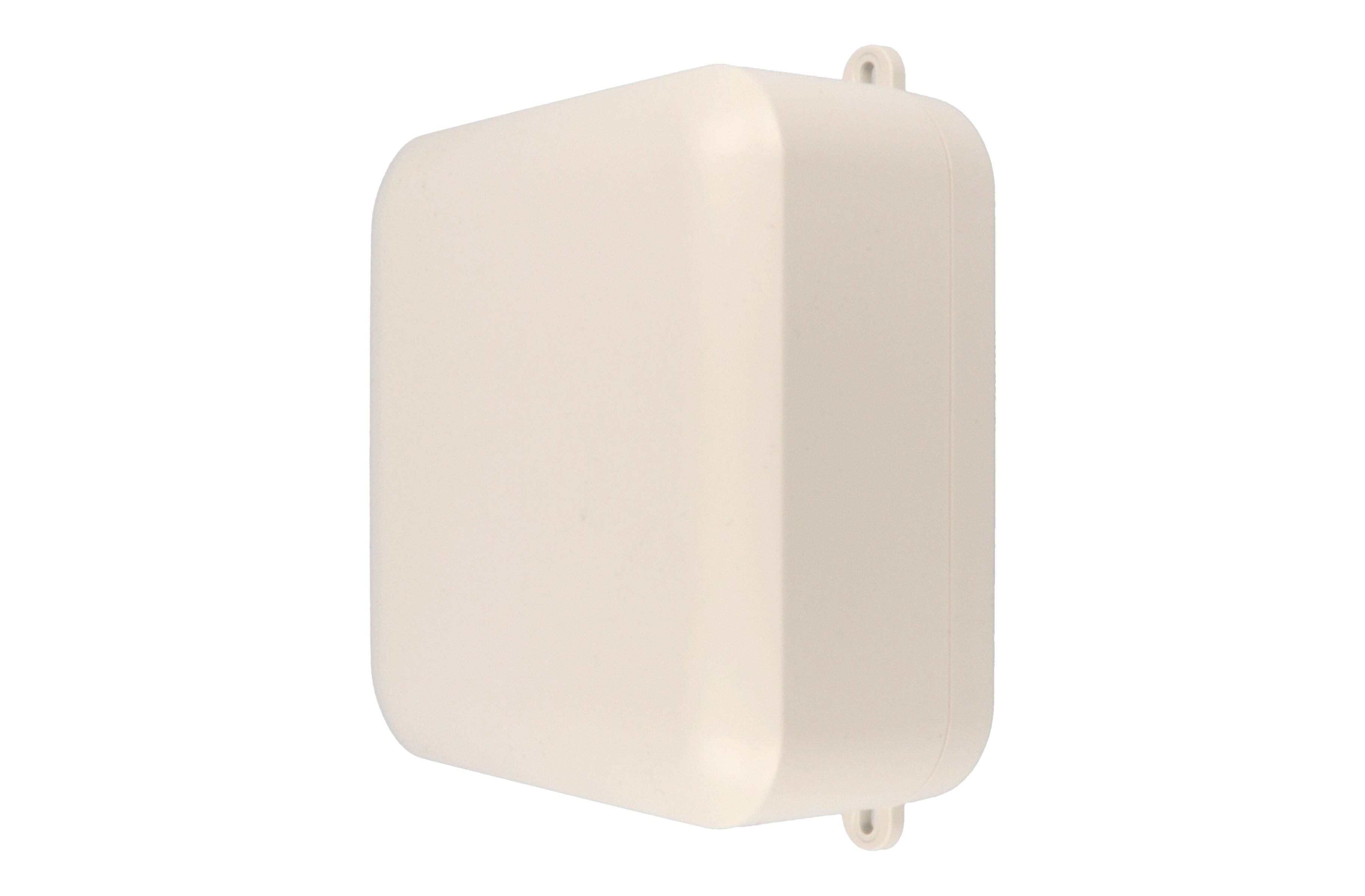 1557FAGY light gray RAL7035 ABS watertight enclosure, 160 x 160 x 70 mm