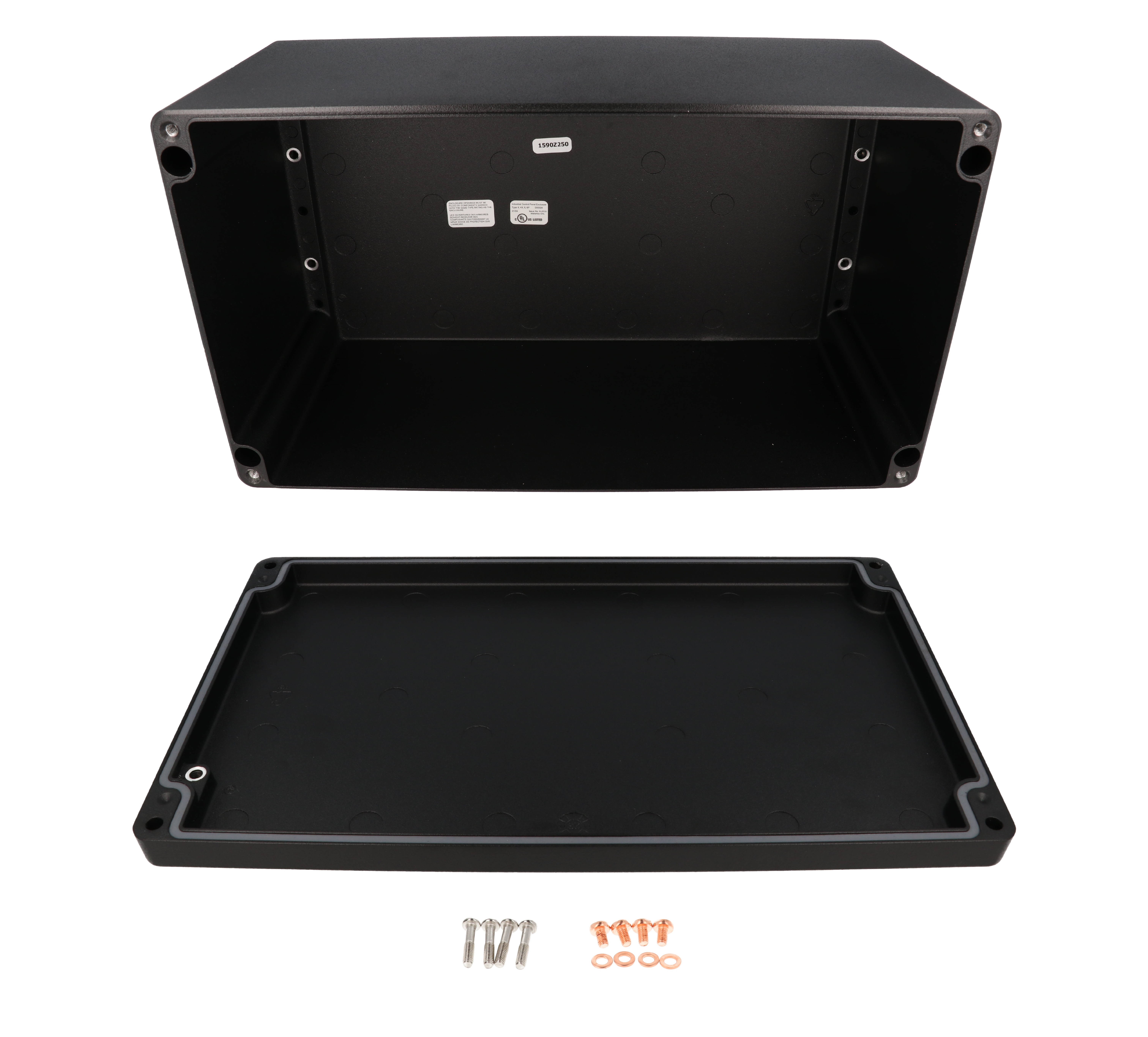 1590Z250BK — enclosure - diecast