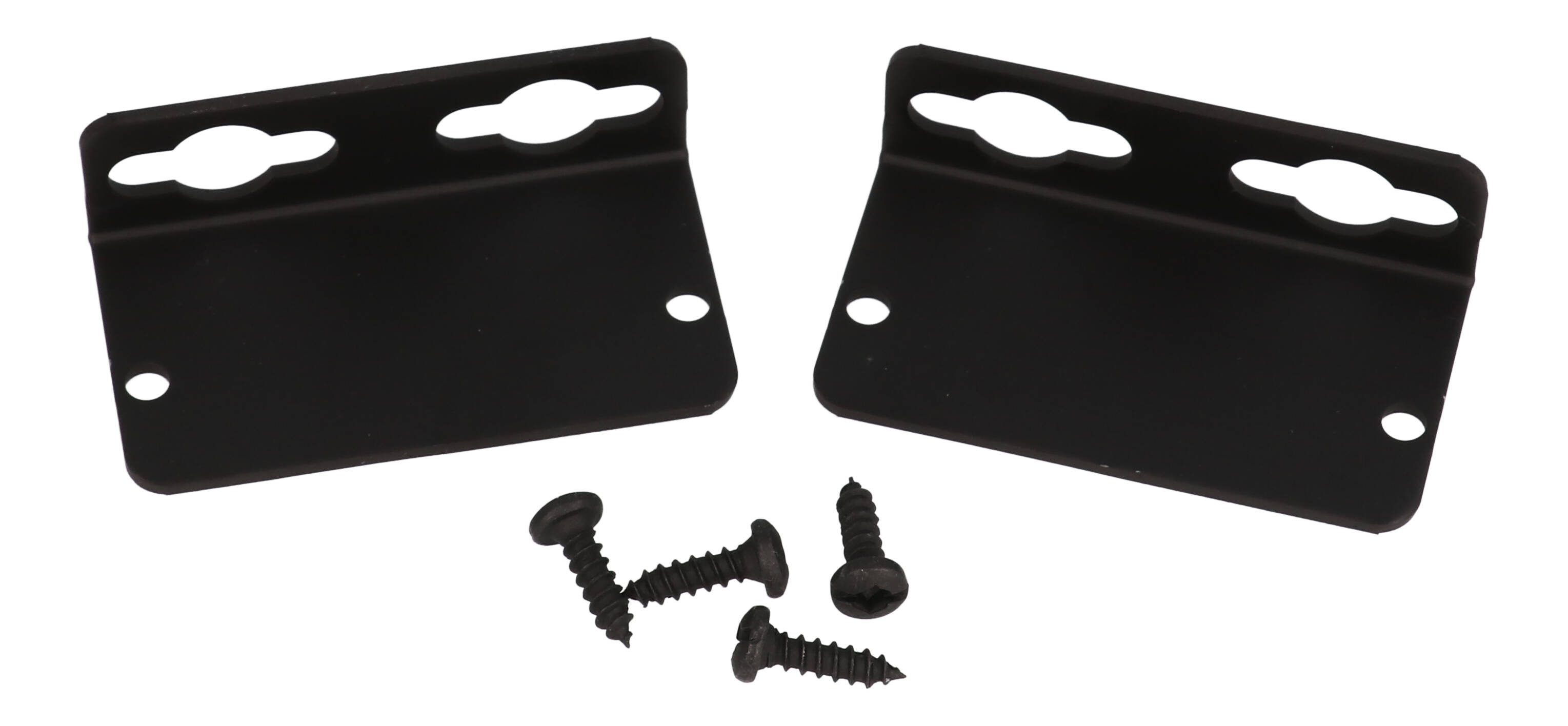 1455CFBK — black anodized aluminum flange kit for 1455C enclosures