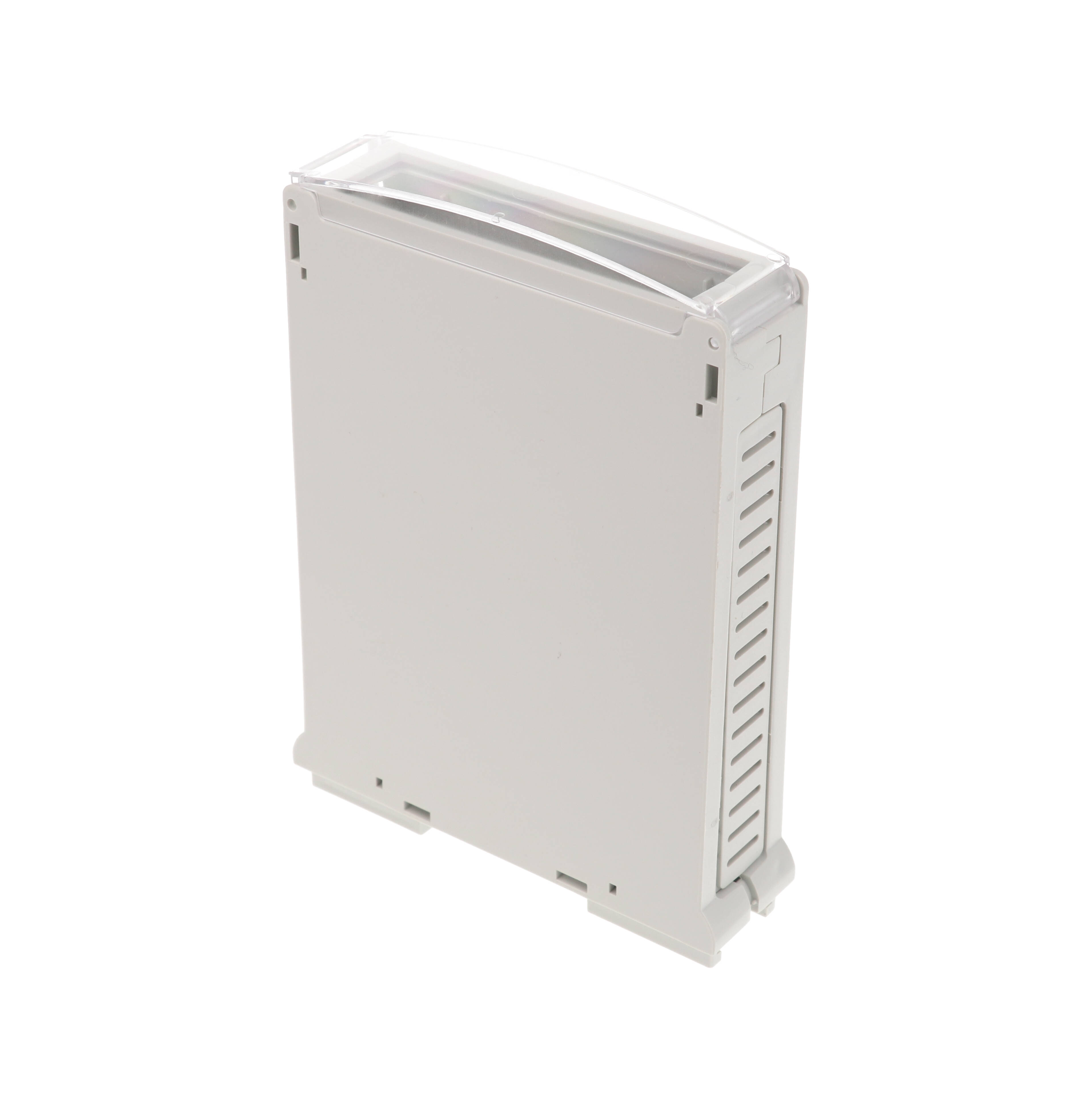 DINM22COVER clear polycarbonate front cover for the 1597DINM22GY DIN rail control box