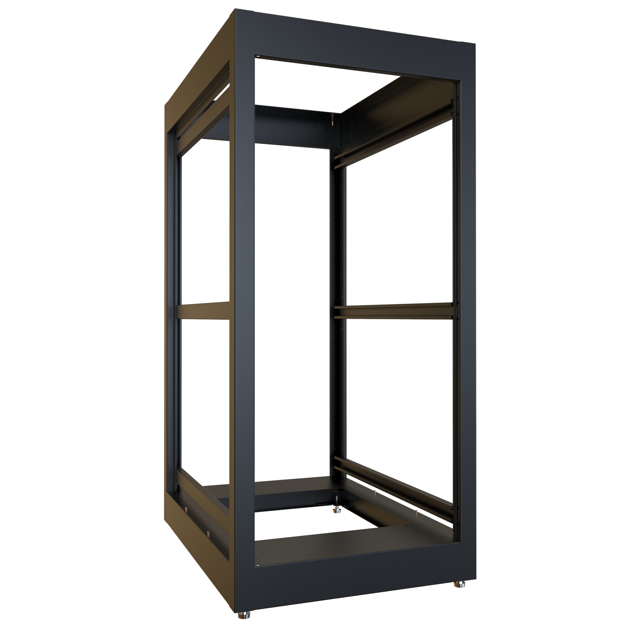 24U Modular Cabinet Frame, 1500 lb Capacity
