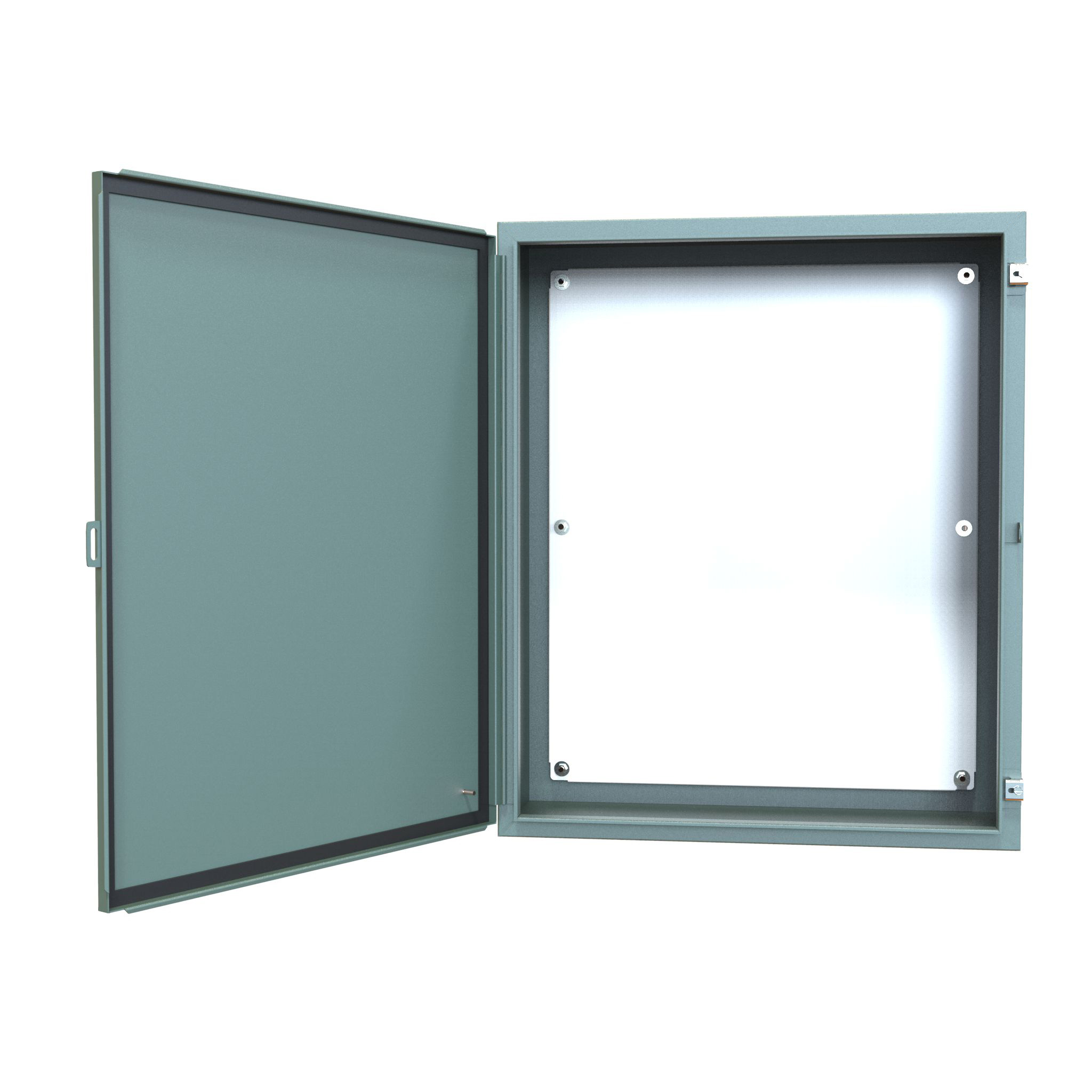 1418M12 — N12 Wallmount Encl w/panel - 36 x 30 x 12 - Steel/Gray
