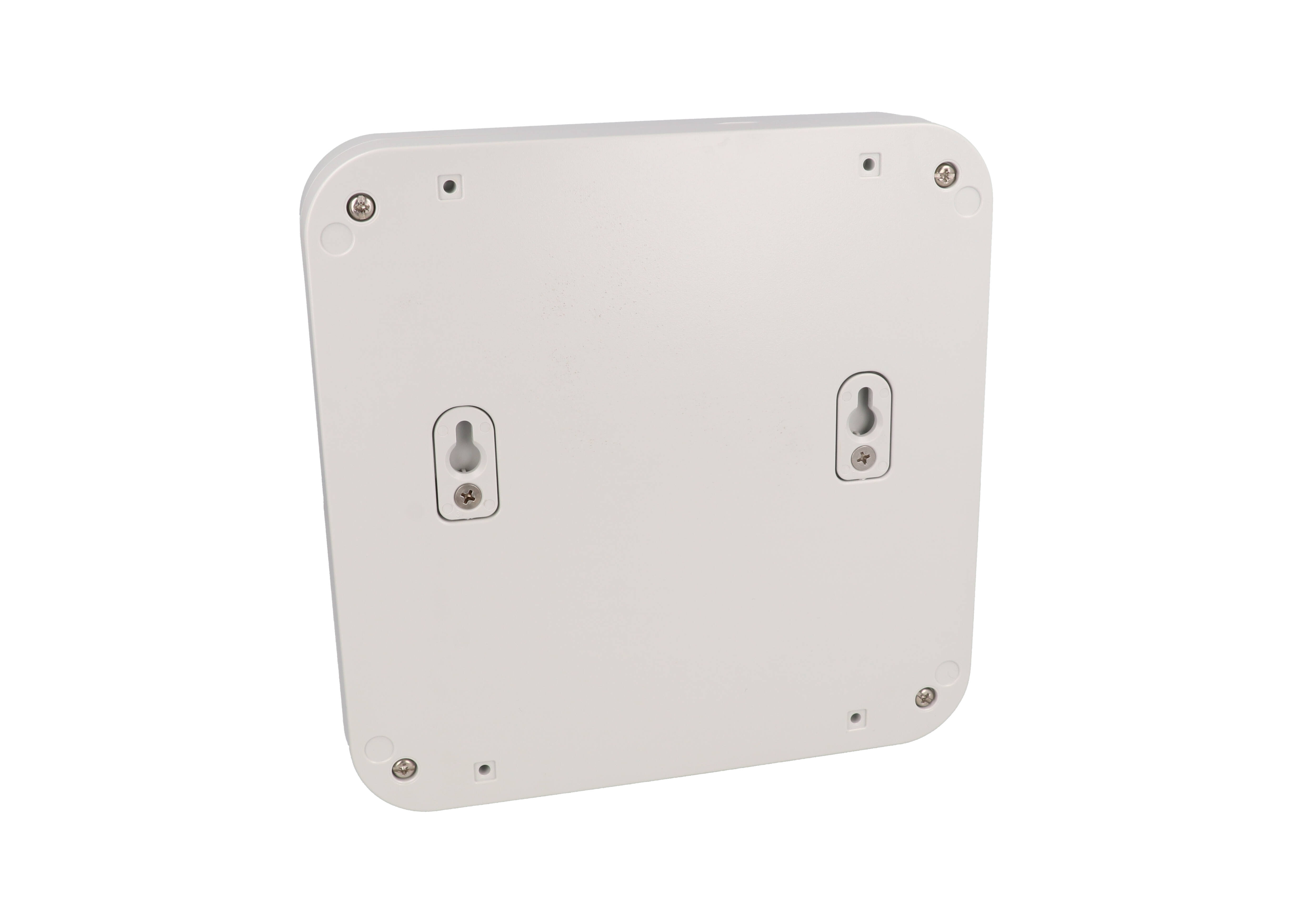 1557H2GY light gray RAL7035 polycarbonate watertight enclosure, 200 x 200 x 45 mm