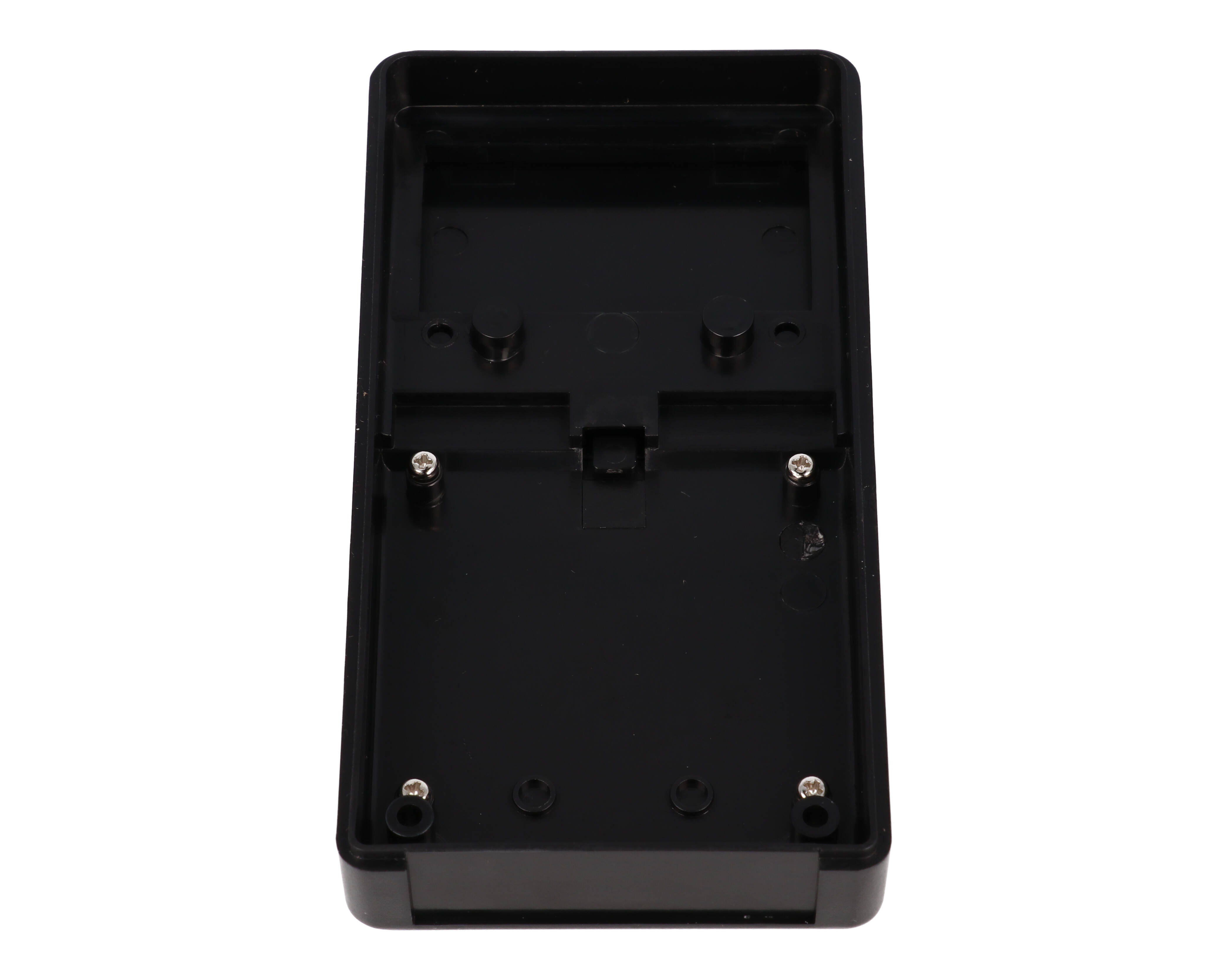 RH3011BK black ABS hand-held enclosure with battery door, 130 x 68 x 25 mm