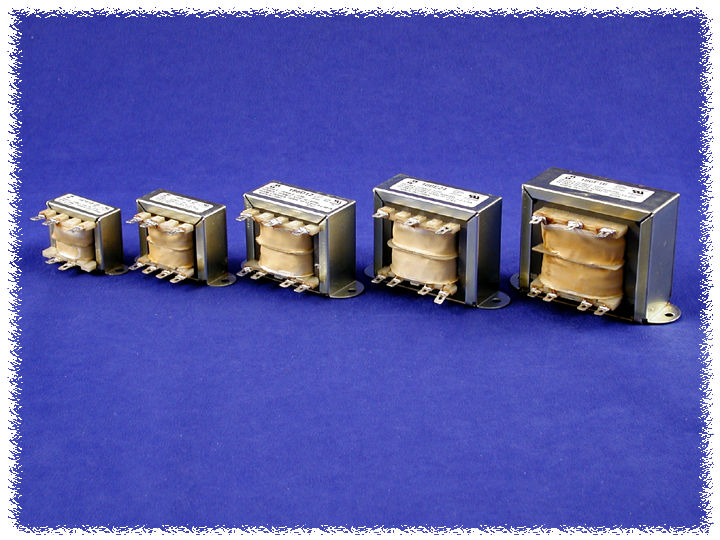 187A56 2.5 VA open-frame chassis mount power transformer, 115 VAC single primary, 56V C.T. secondary — view 4