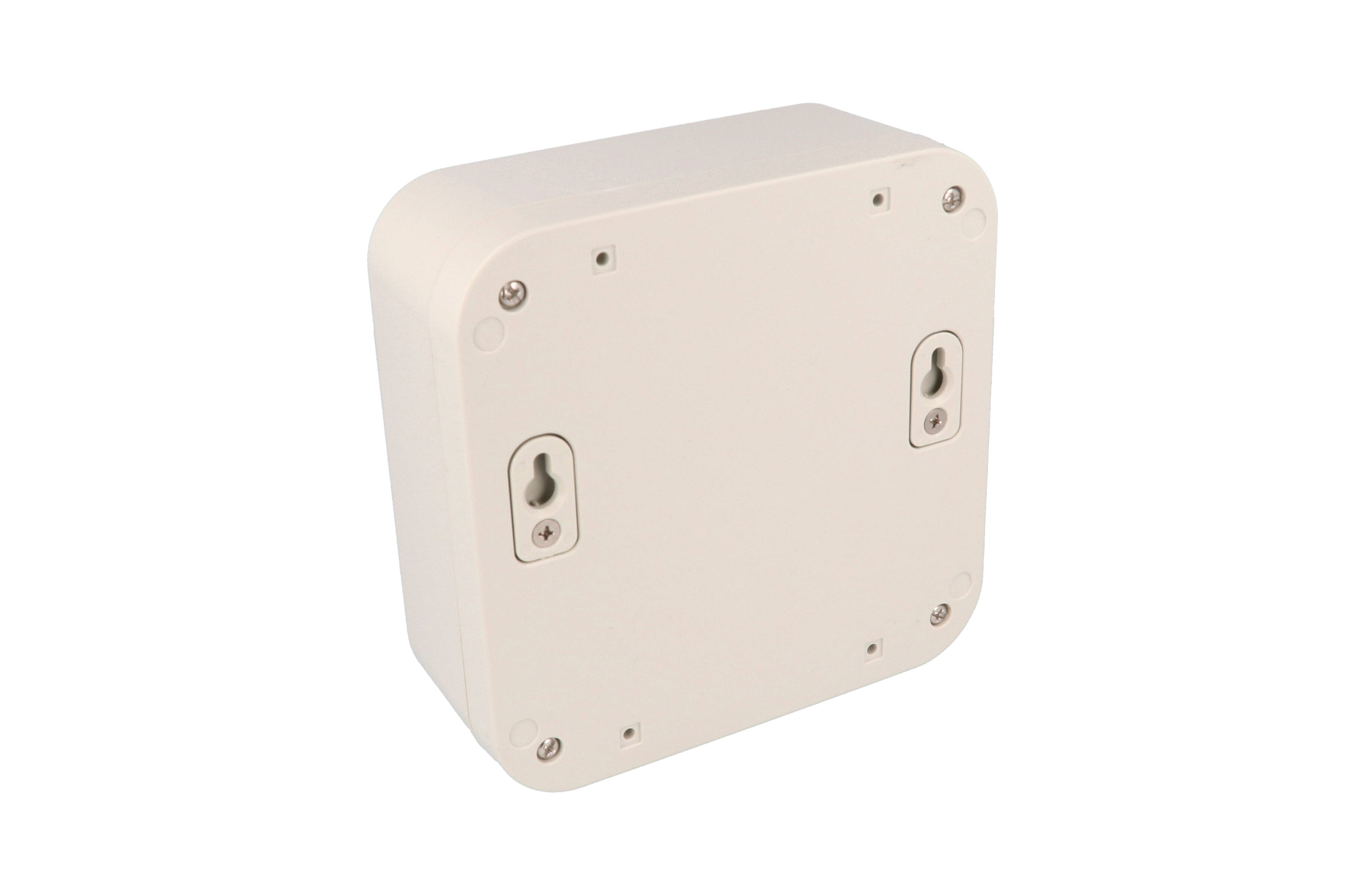 1557FAGY light gray RAL7035 ABS watertight enclosure, 160 x 160 x 70 mm