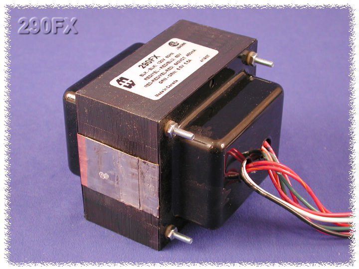 290FX — Power transformer, replacement for Fender guitar amp, 290 series