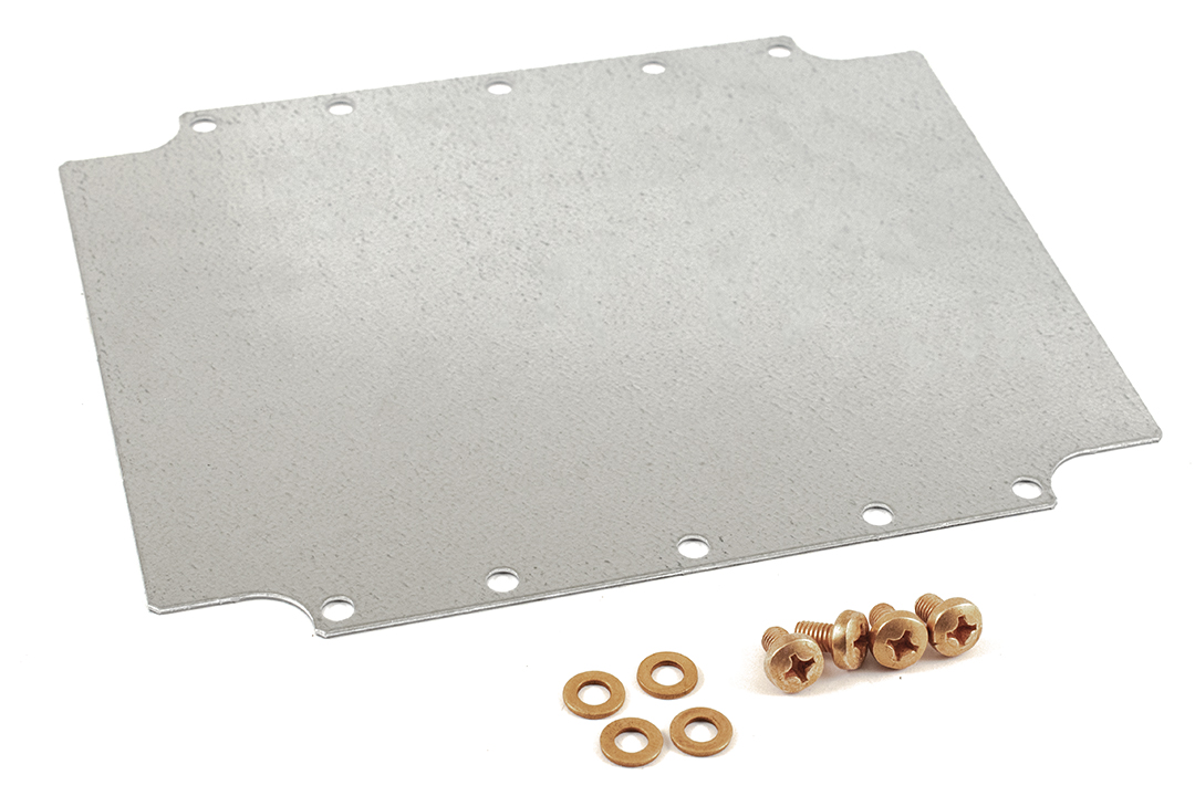 1590Z231PL galvanized steel inner mounting panel for 1590Z231 enclosure