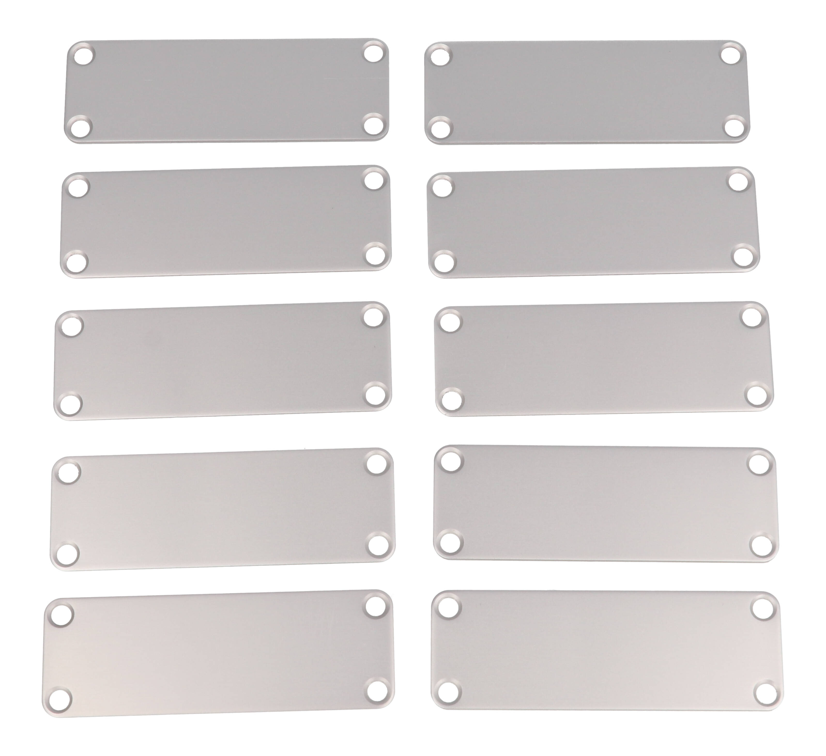 1455JAL-10 — aluminum end panels for 1455J enclosures - 10/pack