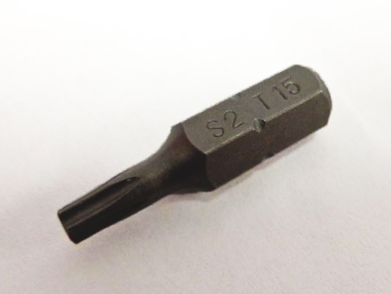 SCDRIVET15-2 — T15 TORX SECURITY BIT- 2 PCS FOR - 1590 SERIES