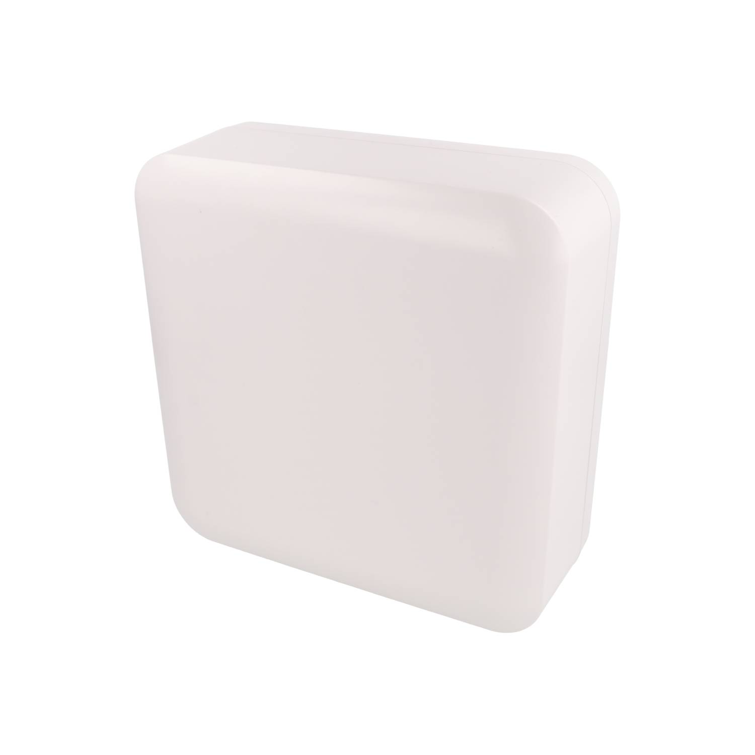 1556HAWH white flame retardant ABS enclosure for IoT electronics, 200 x 200 x 70 mm