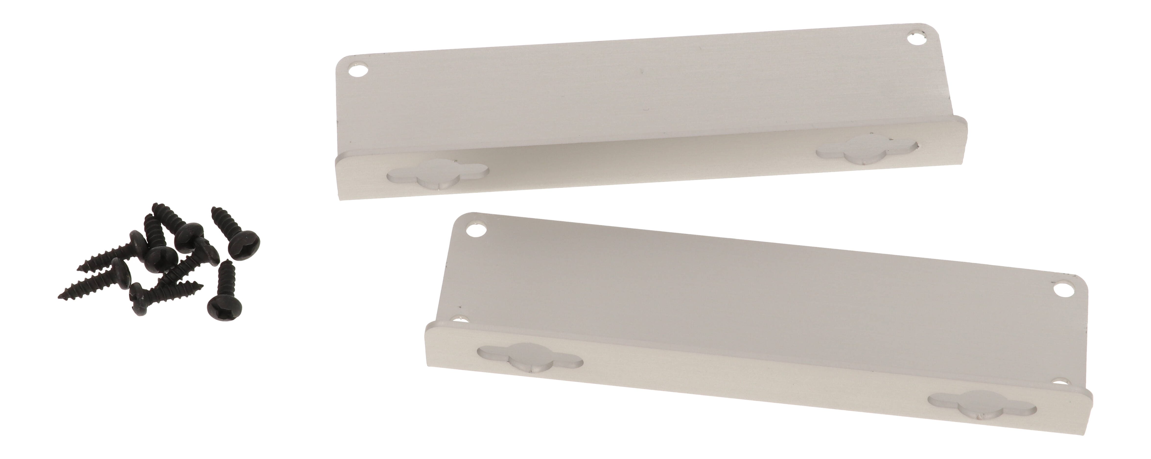 1455PF — clear anodized flange kit for 1455P enclosures