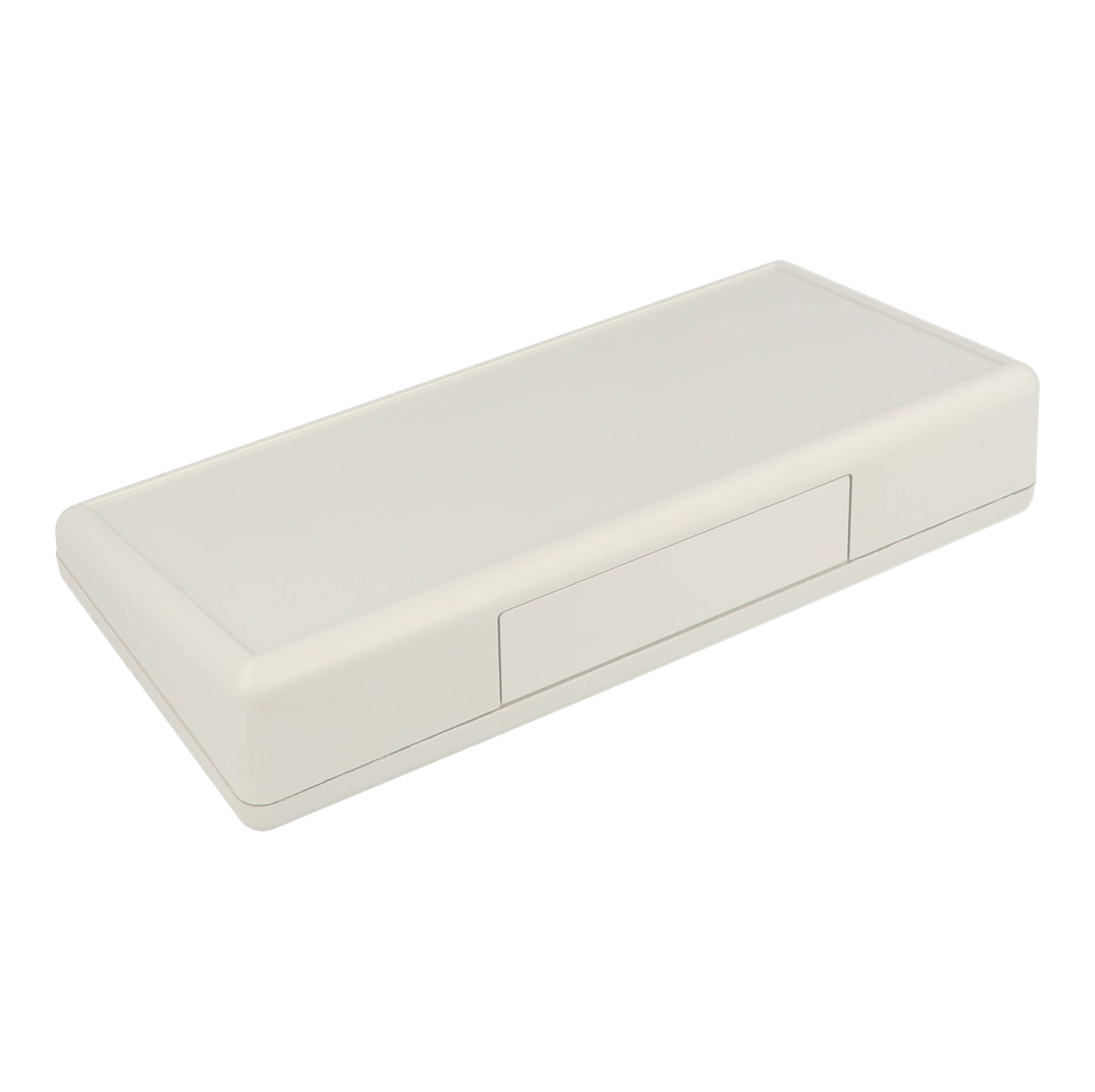 1599ETSGY light gray short-slope ABS sloping console enclosure, 170 x 86 mm