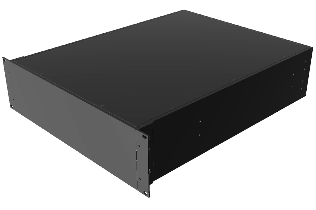RM3U1922SBK — rack-mount/ desktop instrument enclosure - solid