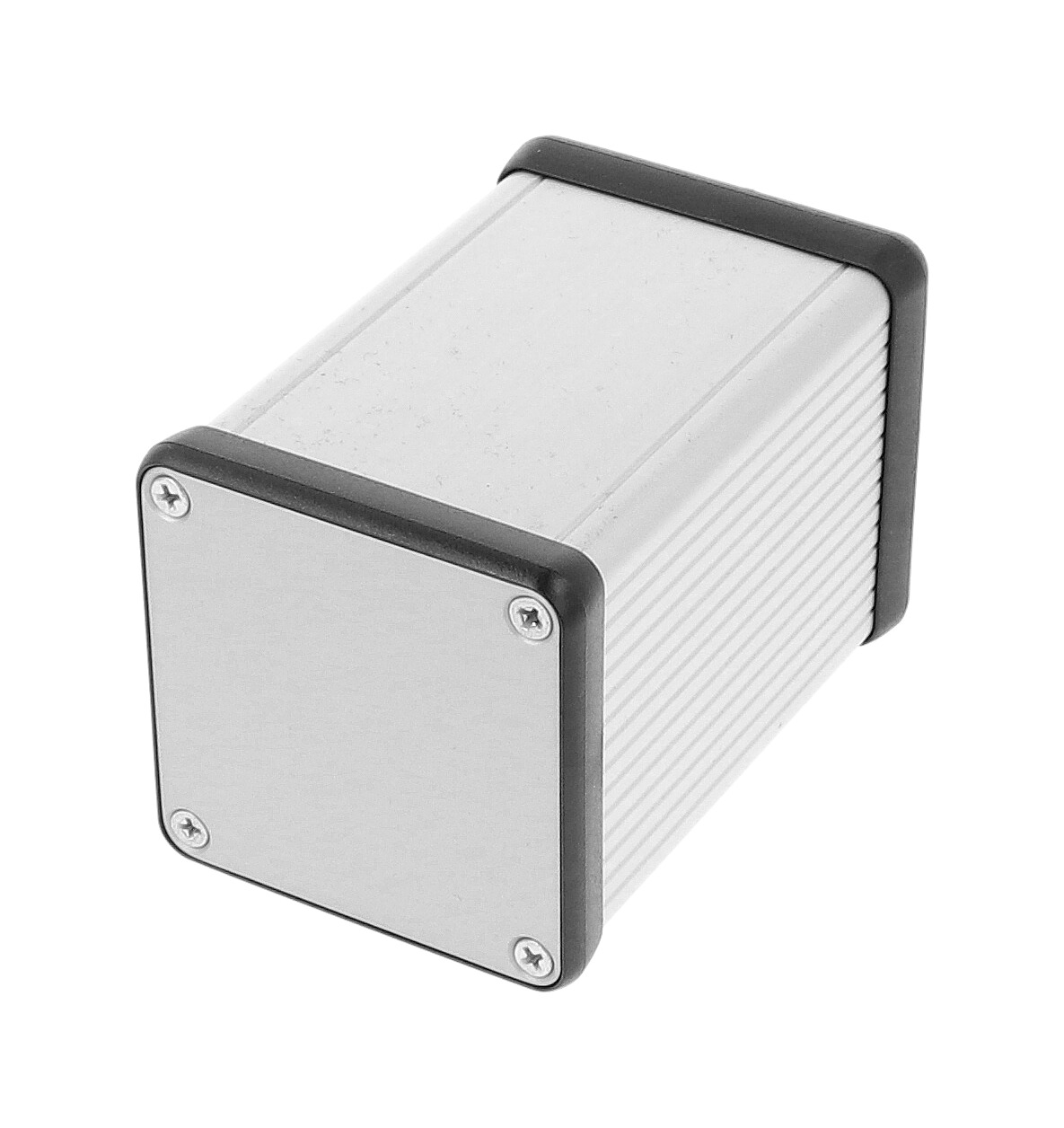 1455CS801 — extruded aluminum enclosure w/ metal end panels