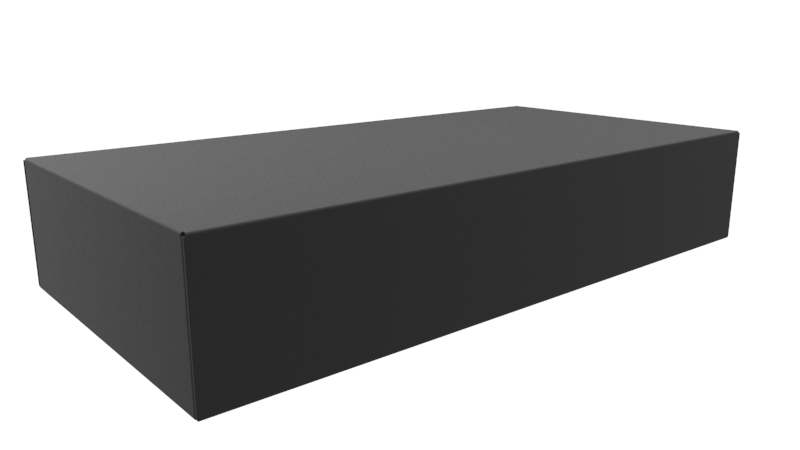 1441-28BK3 — chassis - steel; satin black finish